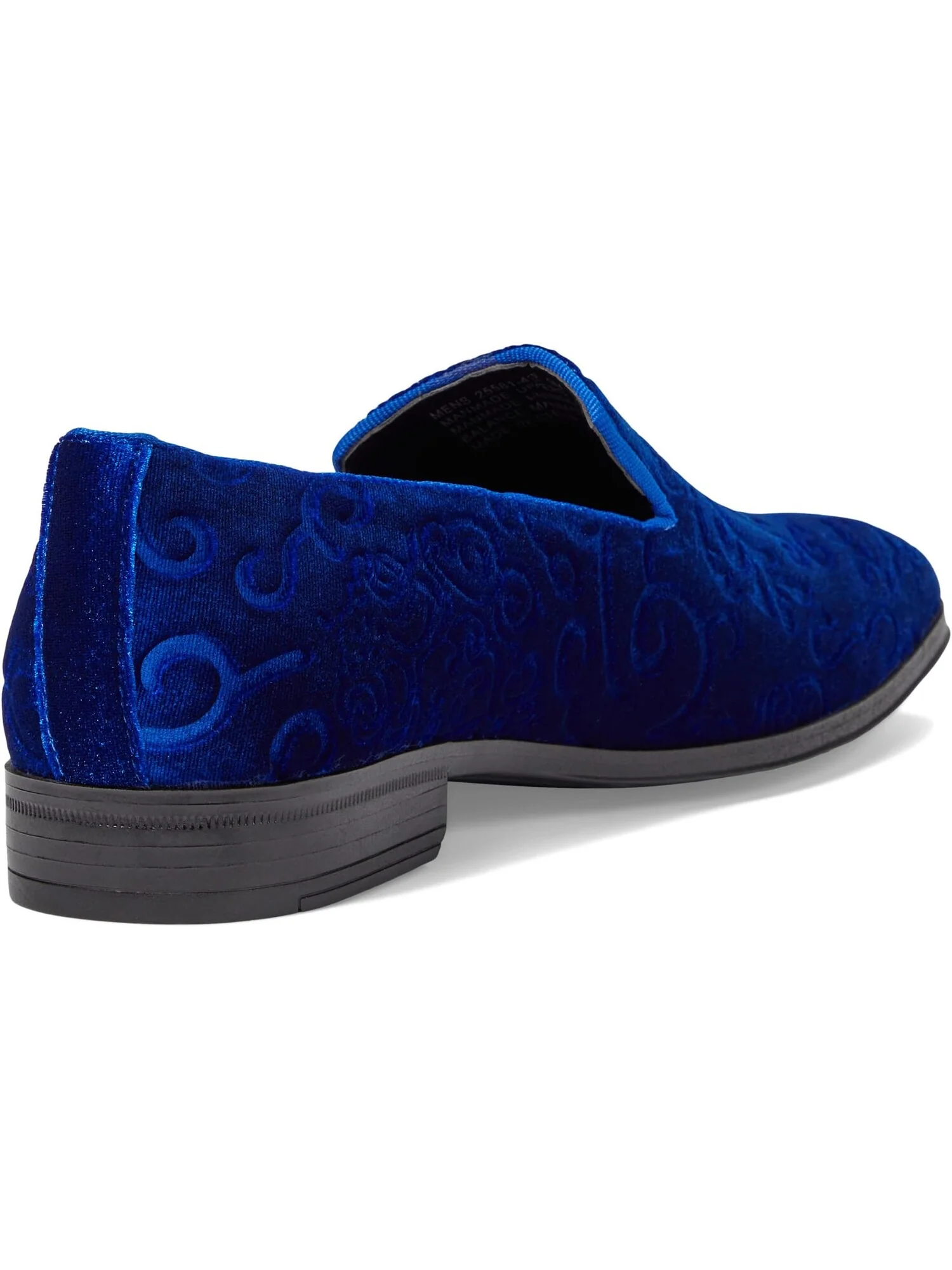 Лоферы Saunders Velour Slip-On Stacy Adams — изображение 3 из 3, синий
