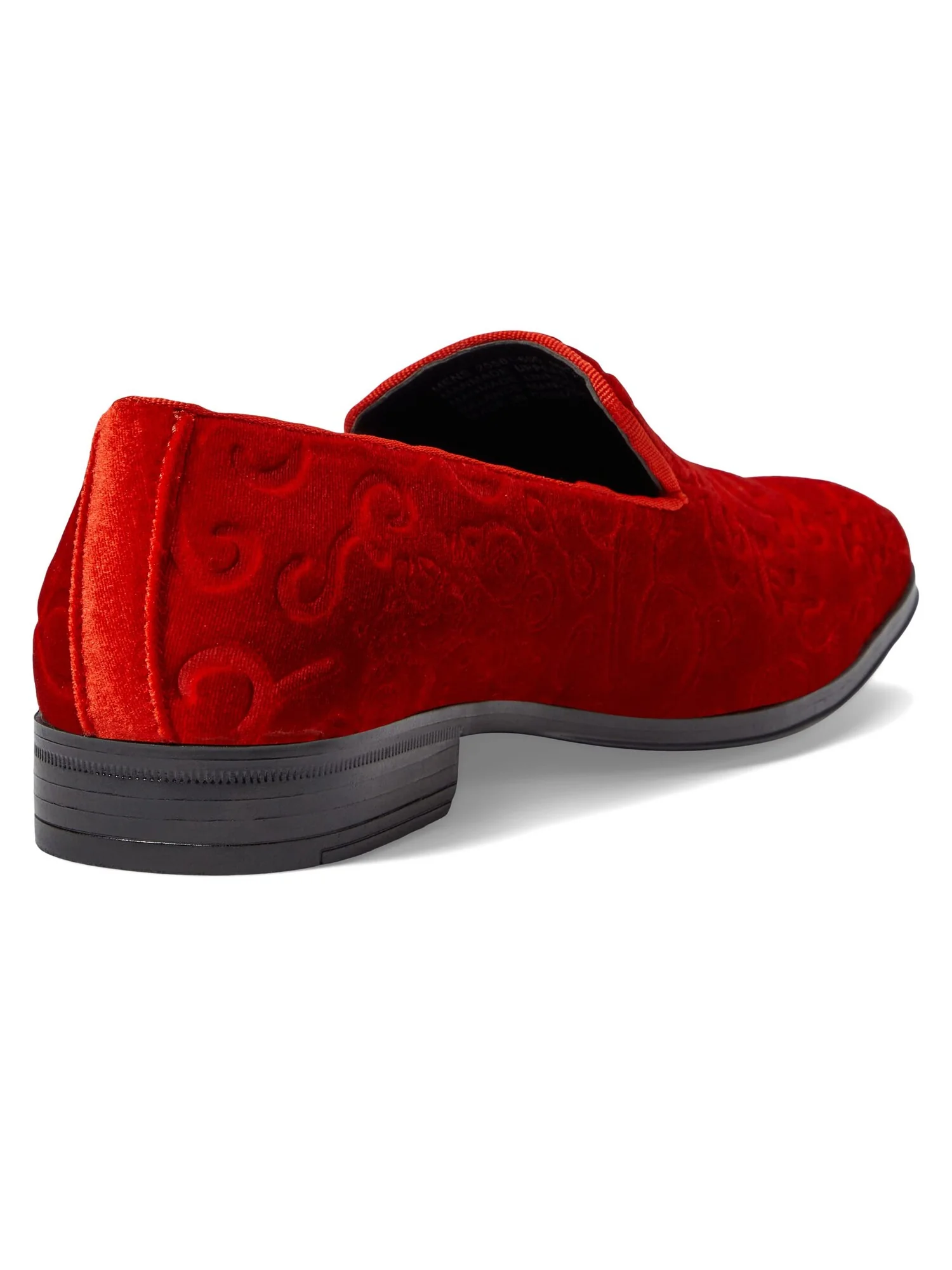 Лоферы Stacy Adams Saunders Velour Slip-On — изображение 4 из 6, красный
