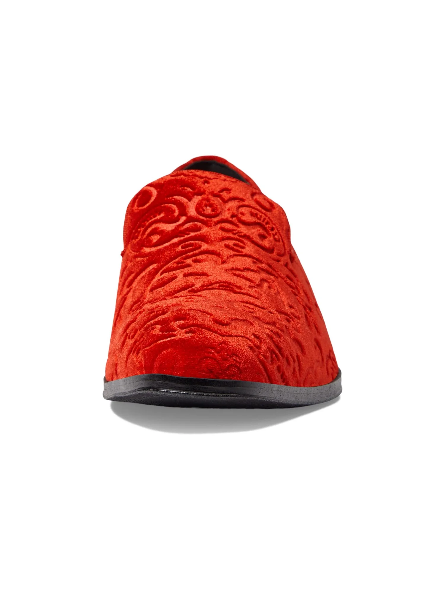 Лоферы Stacy Adams Saunders Velour Slip-On — изображение 5 из 6, красный