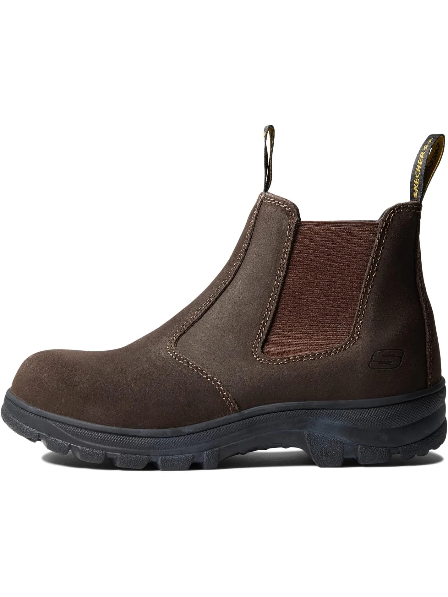 Рабочая обувь с композитным носком Workshire Composite Toe SKECHERS Work — изображение 4 из 5, коричневый