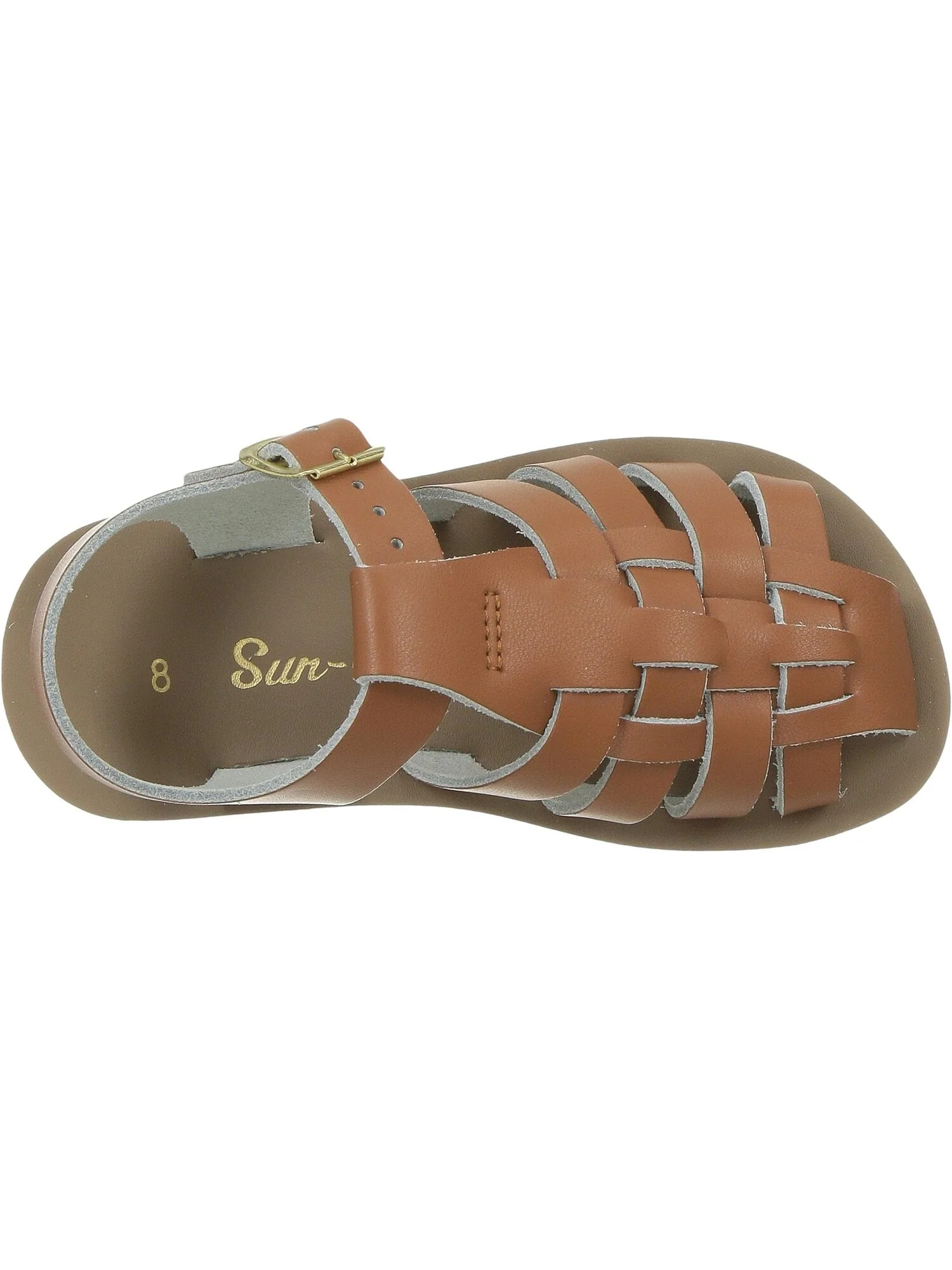 Сандалии на плоской подошве Sun-San - Sailors Salt Water Sandal by Hoy Shoes — изображение 2 из 7, бежевый