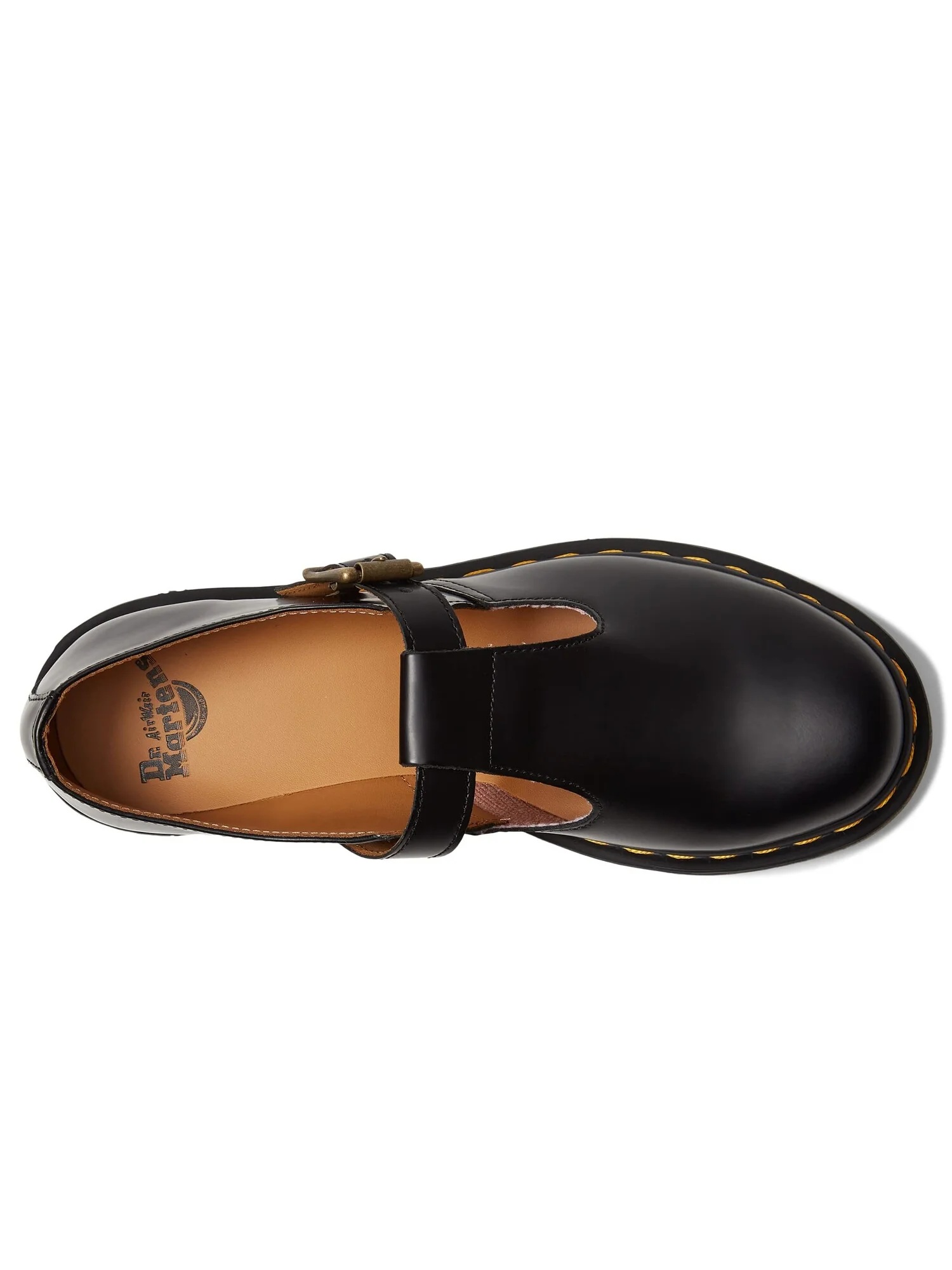 Лоферы Dr. Martens Polley T-Bar Mary Jane — черный