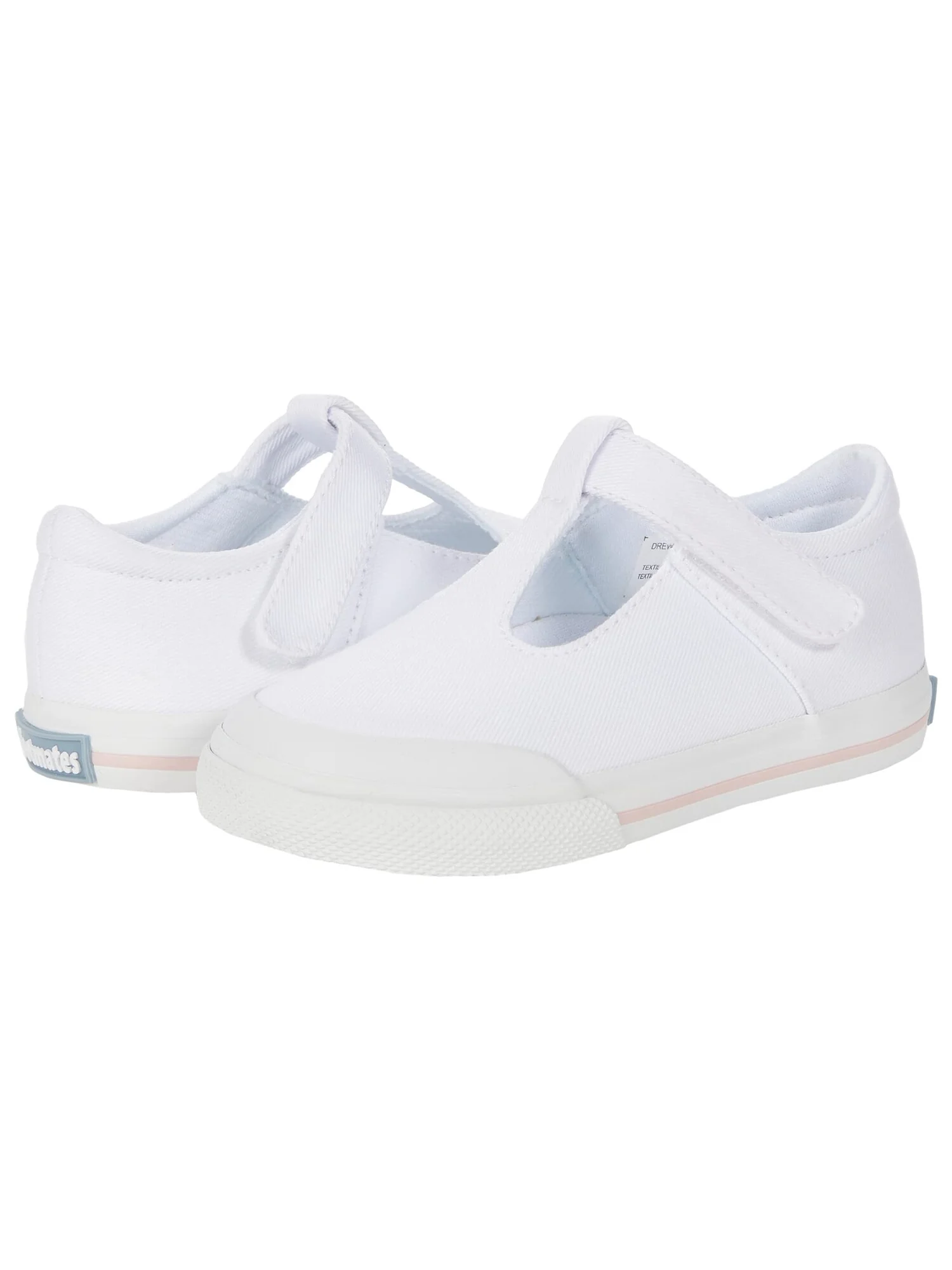 Кроссовки FootMates Drew (Infant/Toddler/Little Kid) — изображение 2 из 6, белый