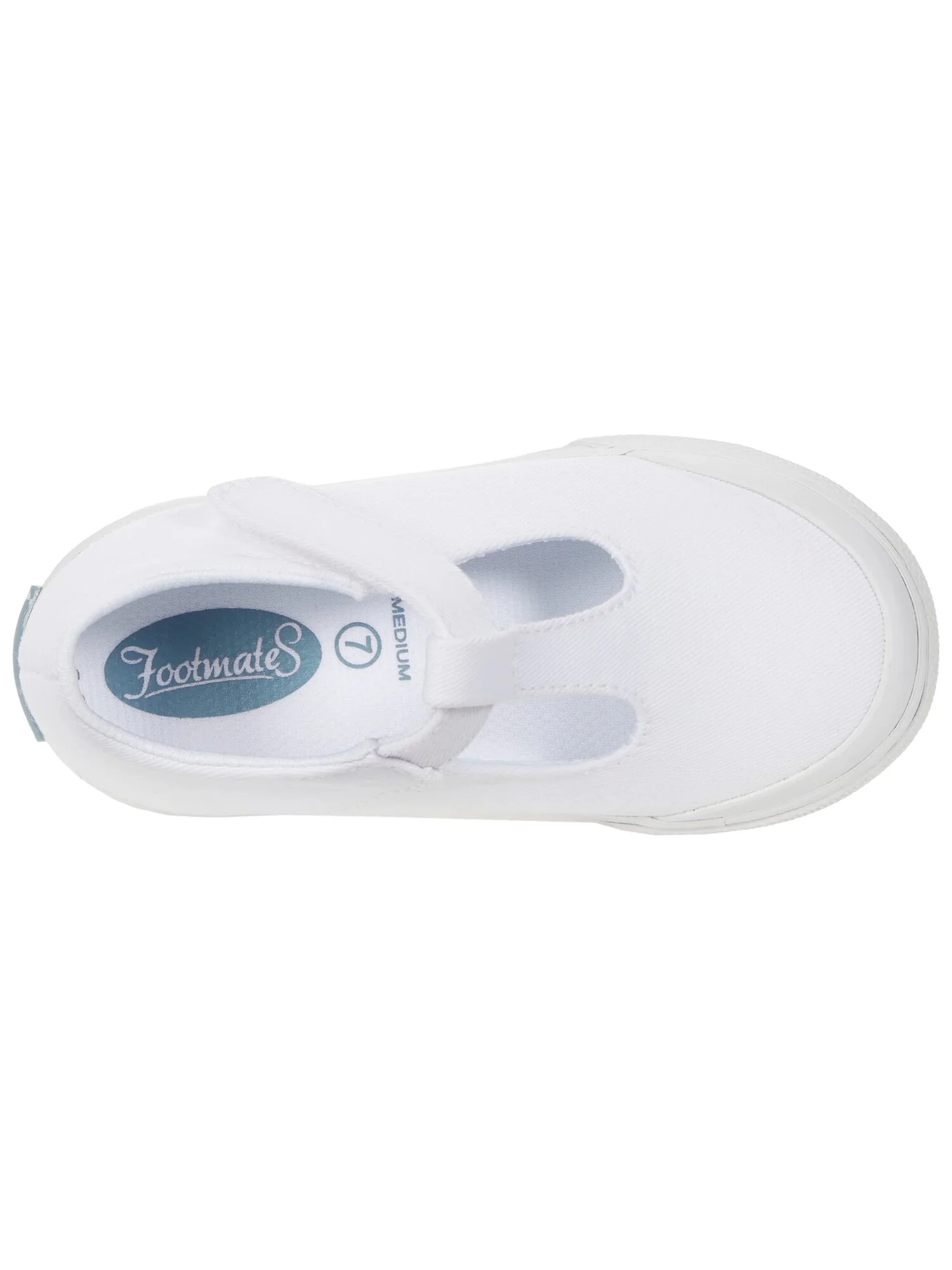 Кроссовки FootMates Drew (Infant/Toddler/Little Kid) — изображение 3 из 6, белый