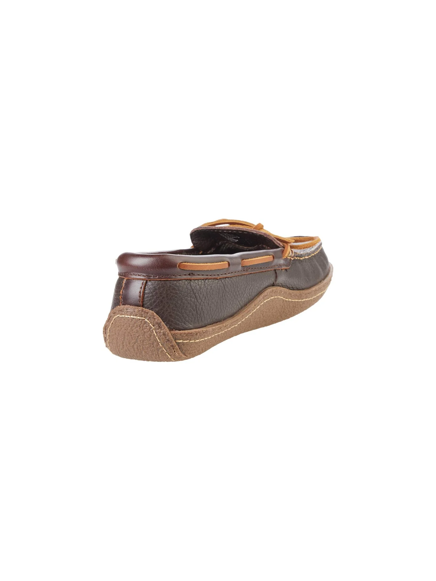 Тапочки L.L.Bean Hand Sewn Slippers Flannel-Lined — изображение 4 из 4, коричневый