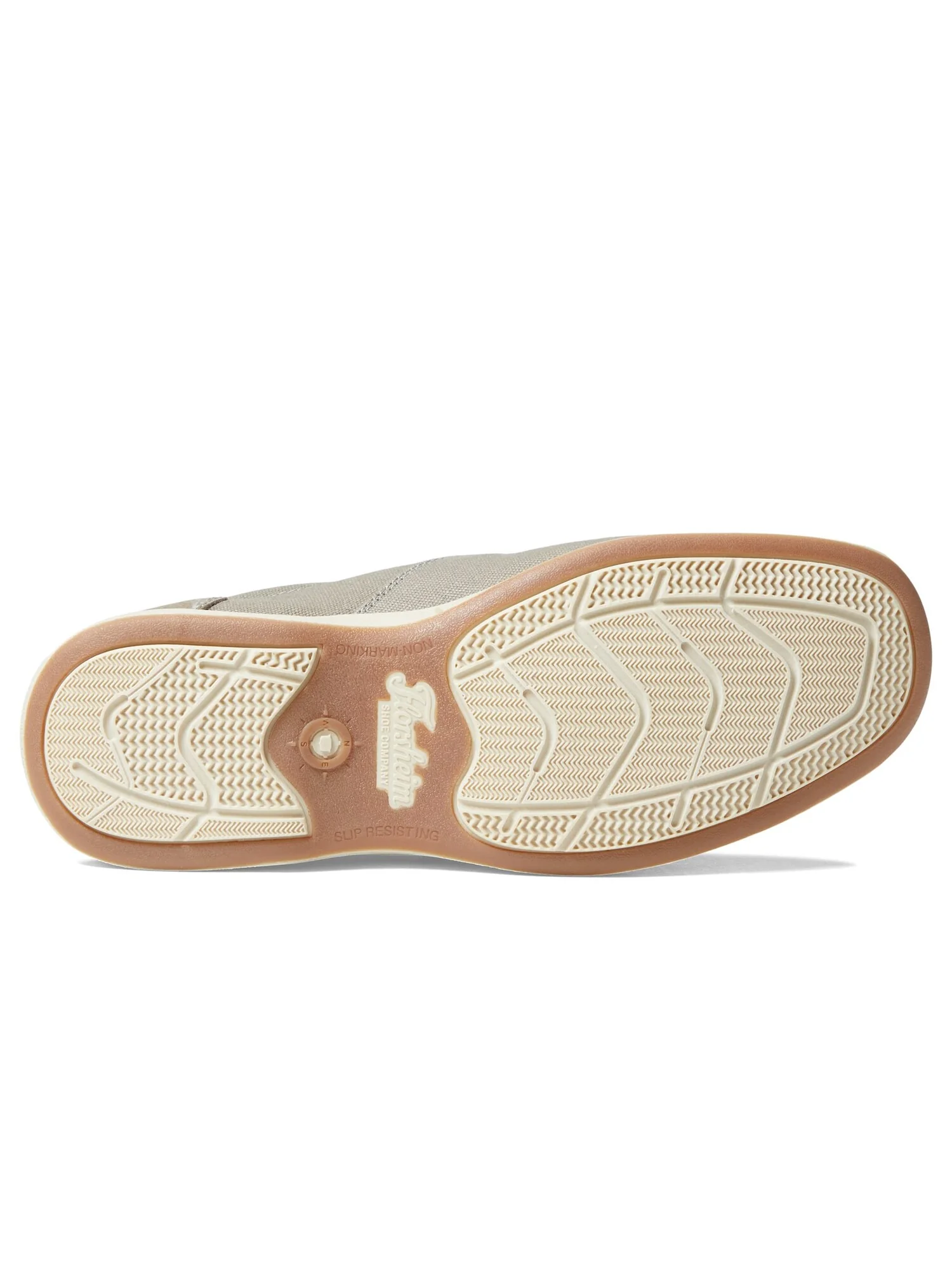 Лоферы Florsheim Lakeside Canvas Moc Toe Slip-On — изображение 2 из 4, серый