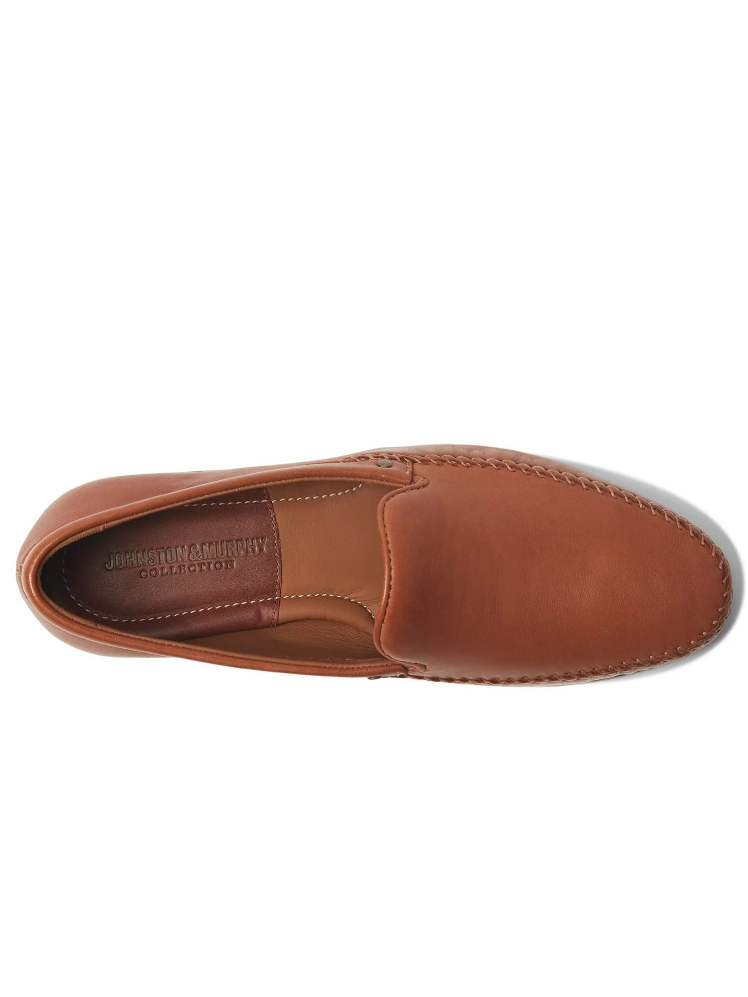Лоферы Johnston & Murphy Collection Baldwin Whipstitch Venetian — изображение 2 из 6, коричневый