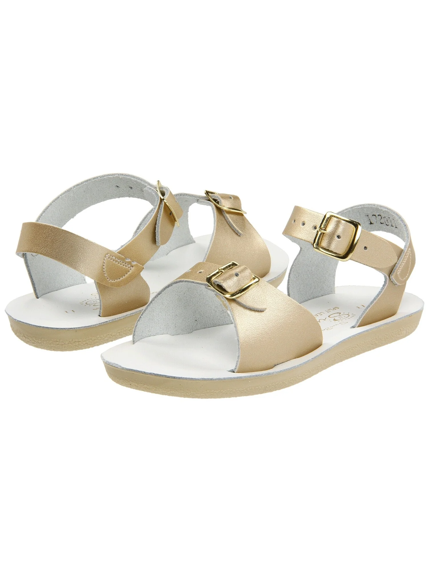 Сандалии Salt Water Sandal by Hoy Shoes Sun-San - Surfer (Toddler/Little Kid) — изображение 5 из 7, золото