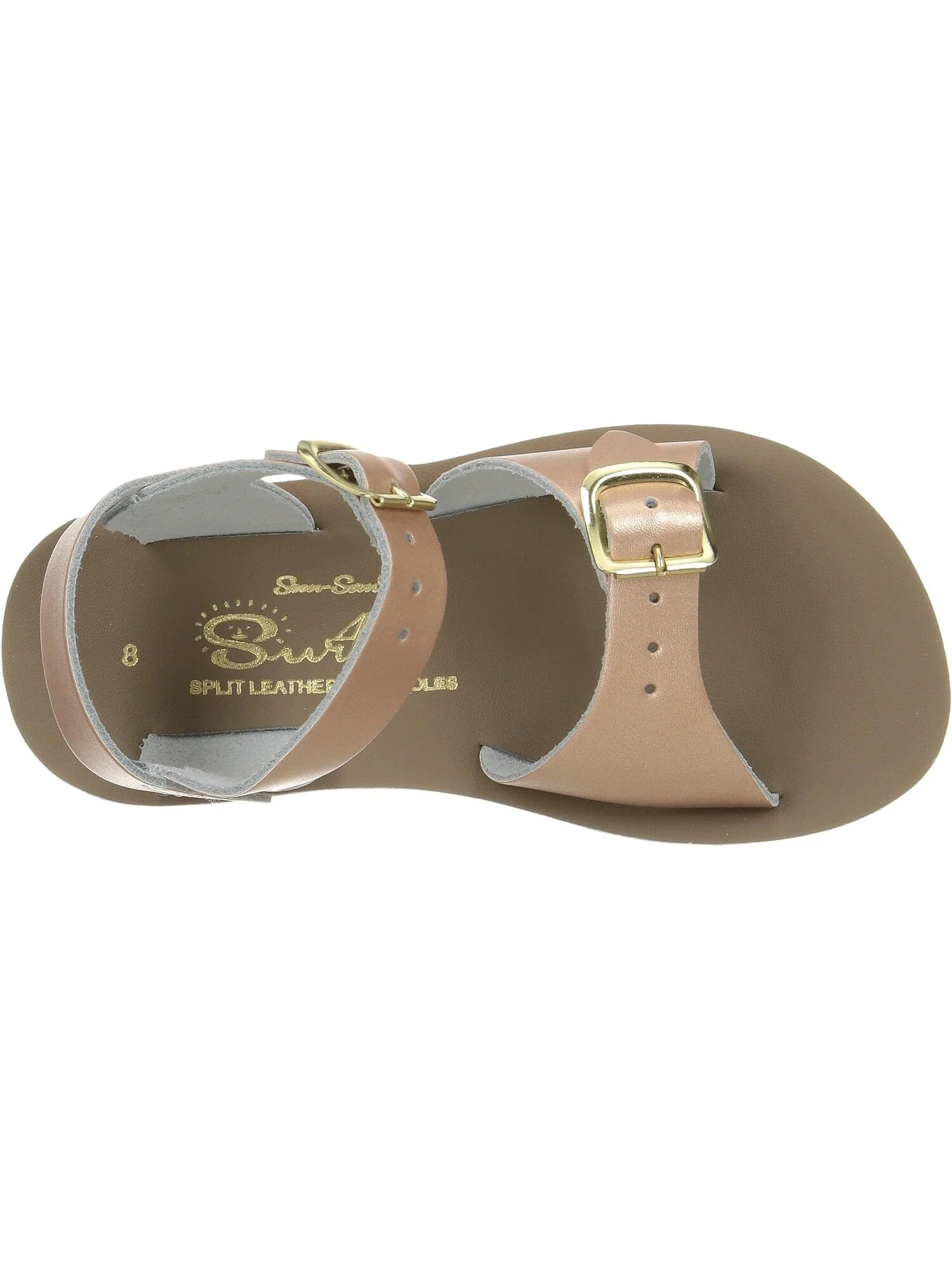 Сандалии на плоской подошве Sun-San - Surfer Salt Water Sandal by Hoy Shoes — изображение 2 из 7, розовый золотистый