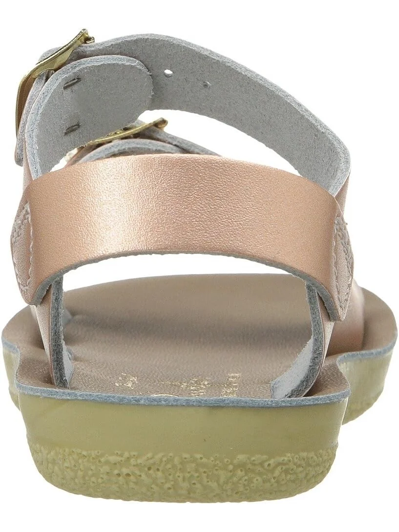 Сандалии на плоской подошве Sun-San - Surfer Salt Water Sandal by Hoy Shoes — изображение 5 из 7, розовый золотистый