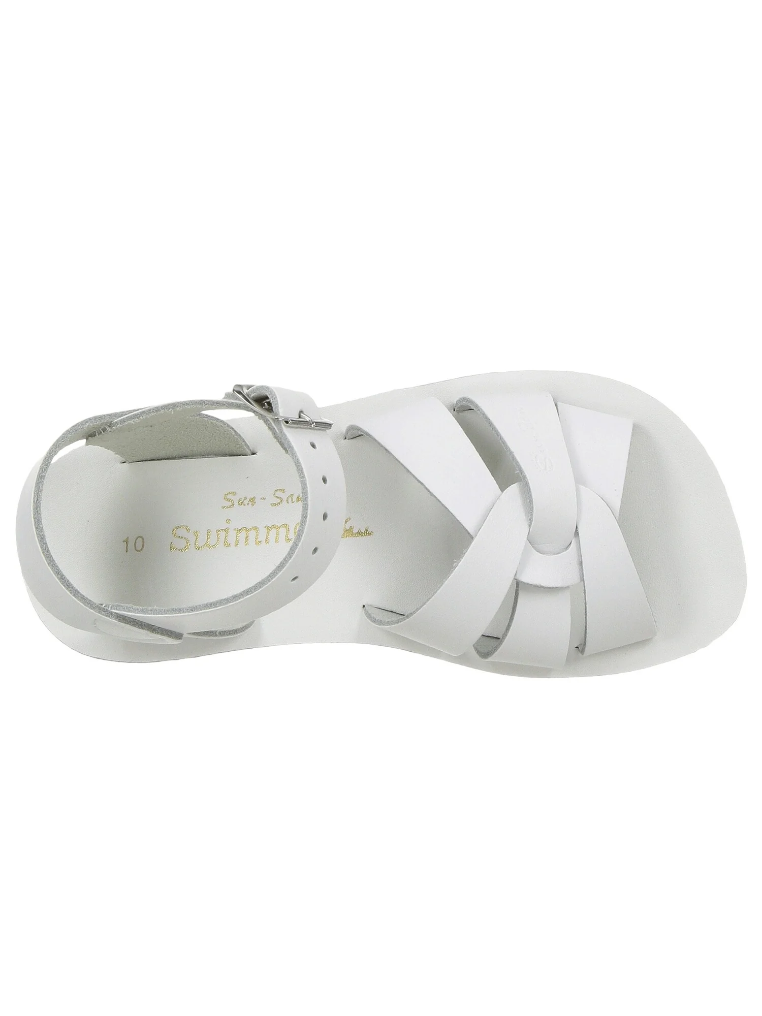 Сандалии Salt Water Sandal by Hoy Shoes Sun-San - Swimmer (Toddler/Little Kid) — изображение 6 из 7, белый