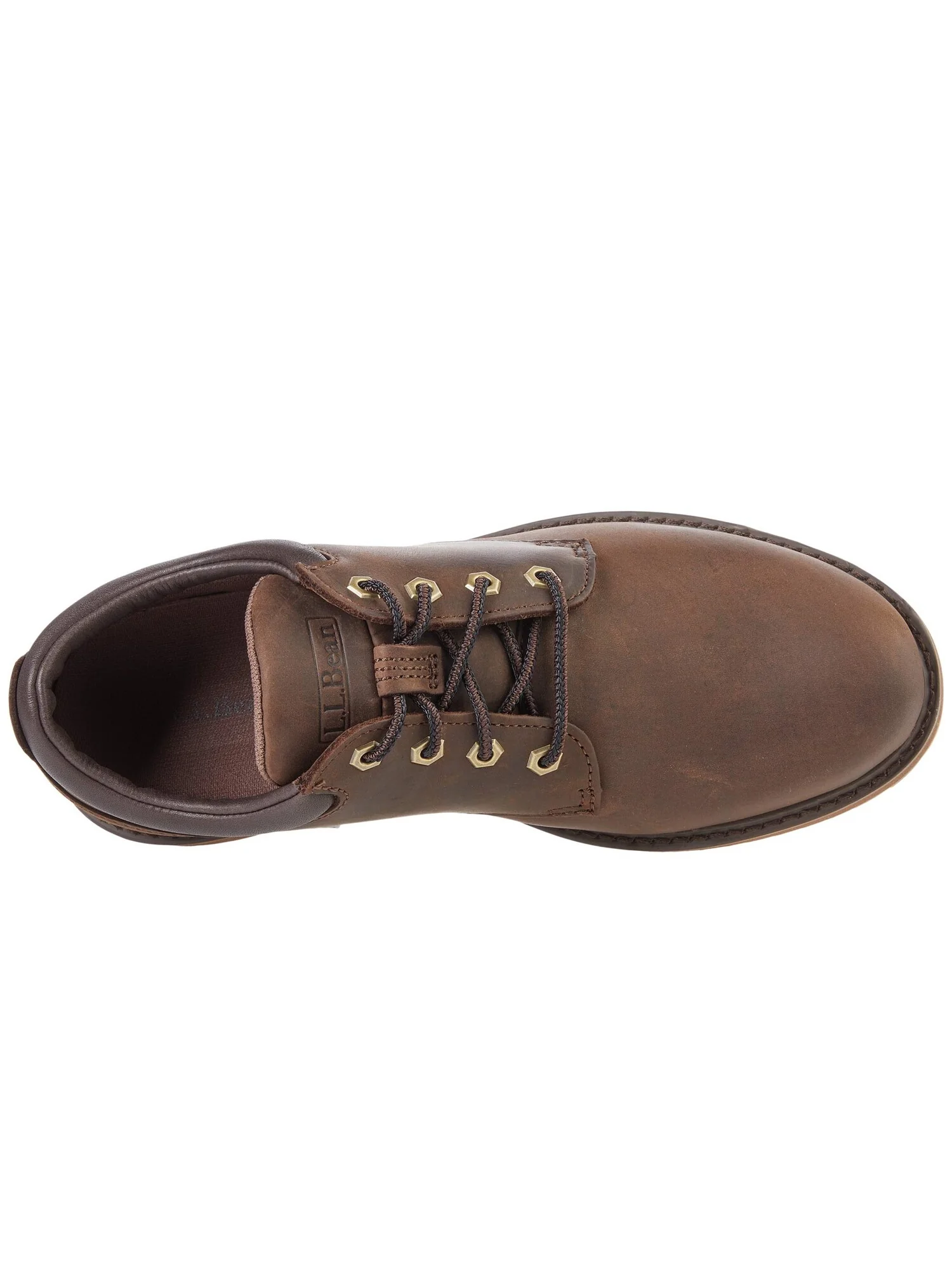 Оксфорды L.L.Bean Stonington Shoes Plain Toe — изображение 2 из 4, коричневый