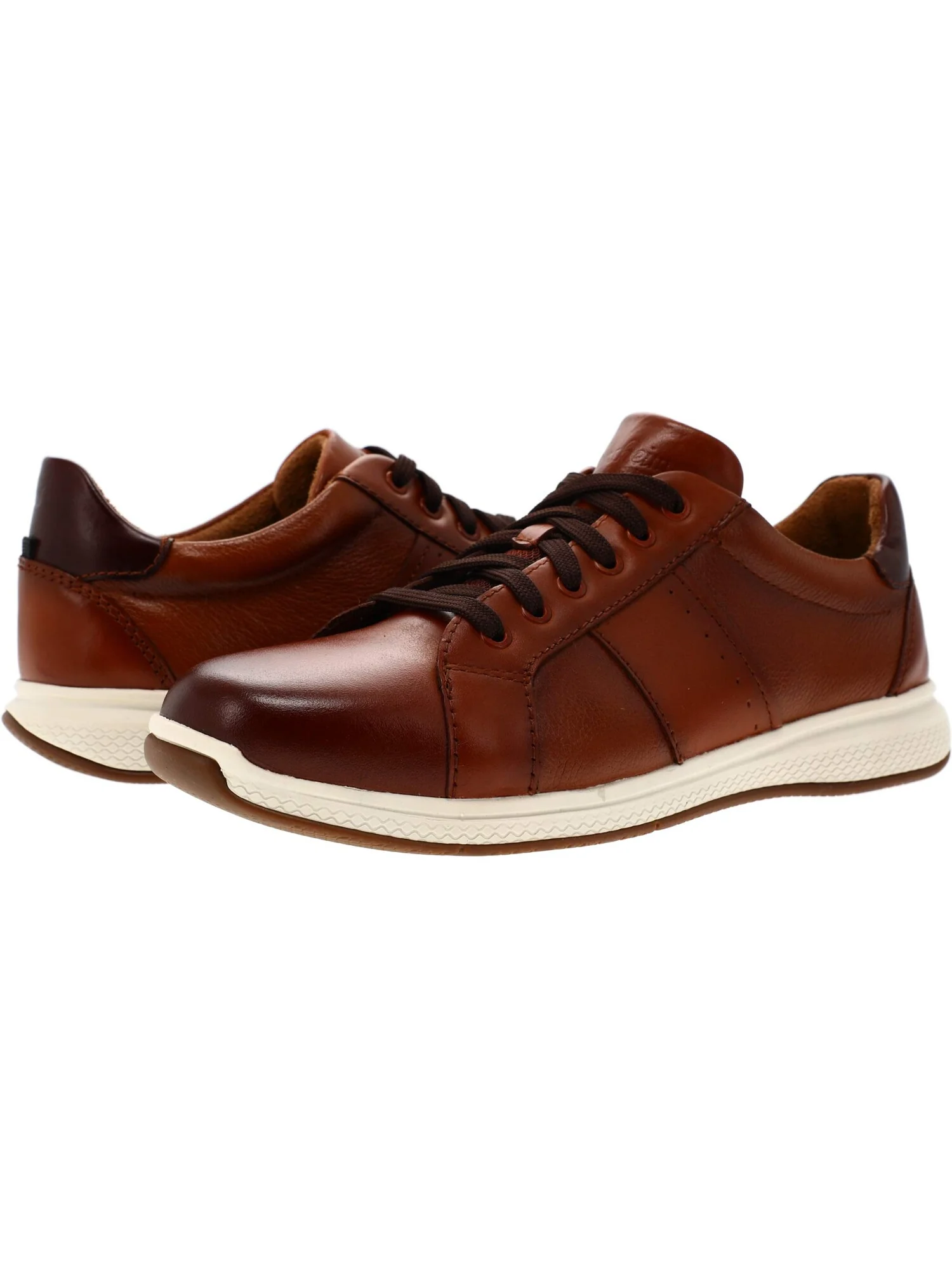 Кроссовки Florsheim Kids Great Lakes Lace To Toe Sneaker, Jr. (Toddler/Little Kid/Big Kid) — изображение 4 из 6, коричневый