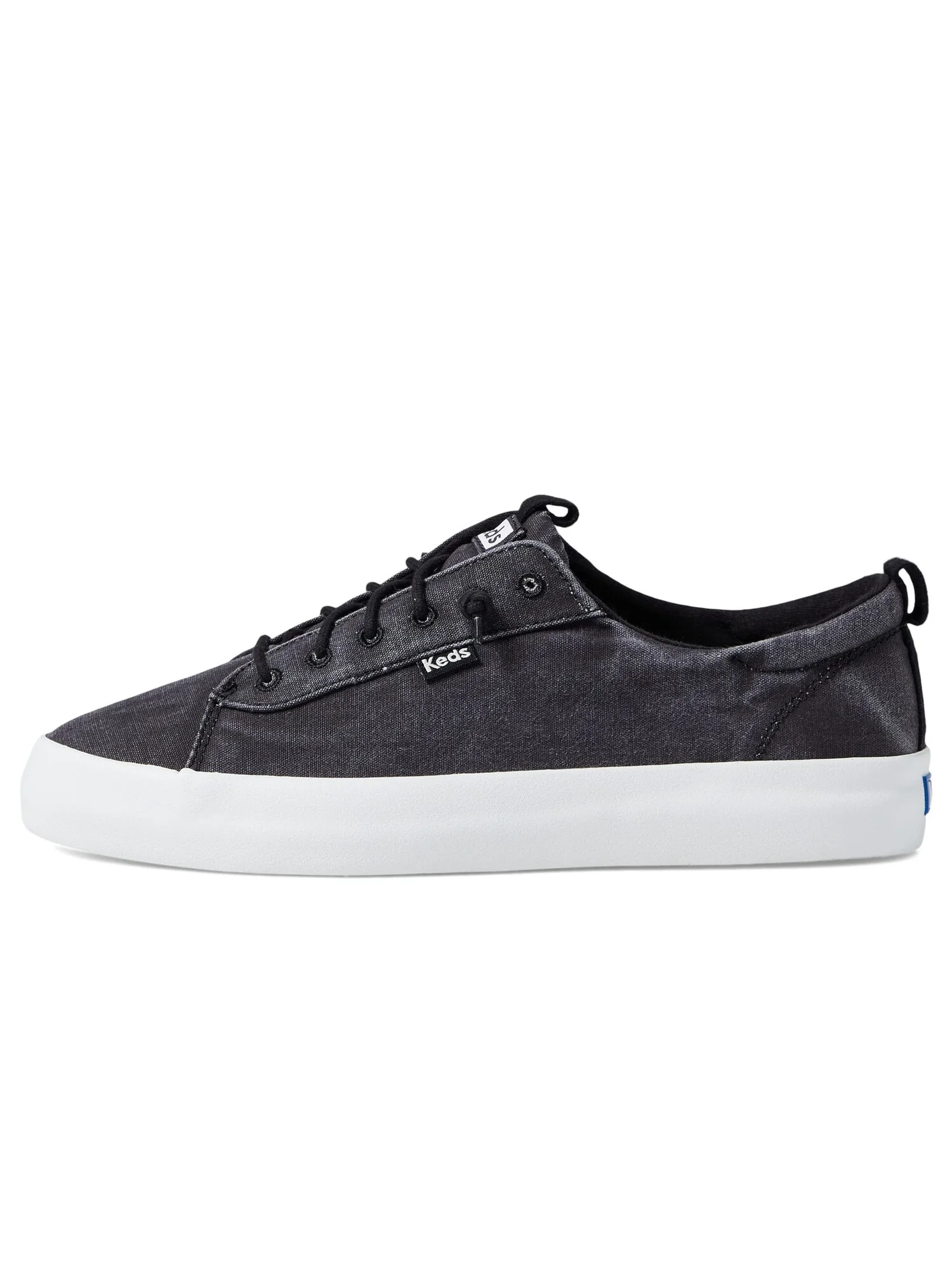 Кроссовки Keds Kickback Canvas Slip On — изображение 2 из 4, черный