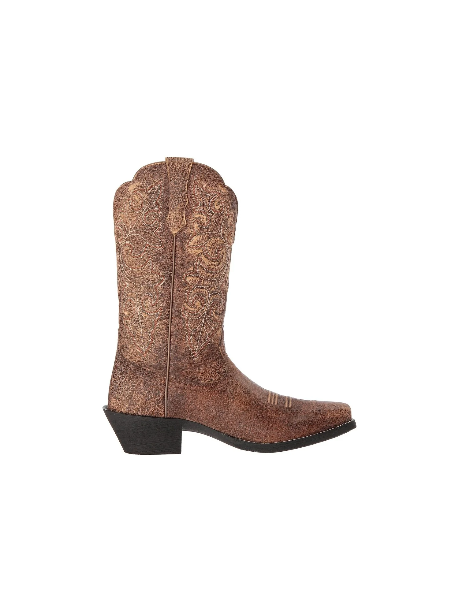 Сапоги женские Ariat Round Up Square Toe ковбойские винтажные — изображение 2 из 4, коричневый