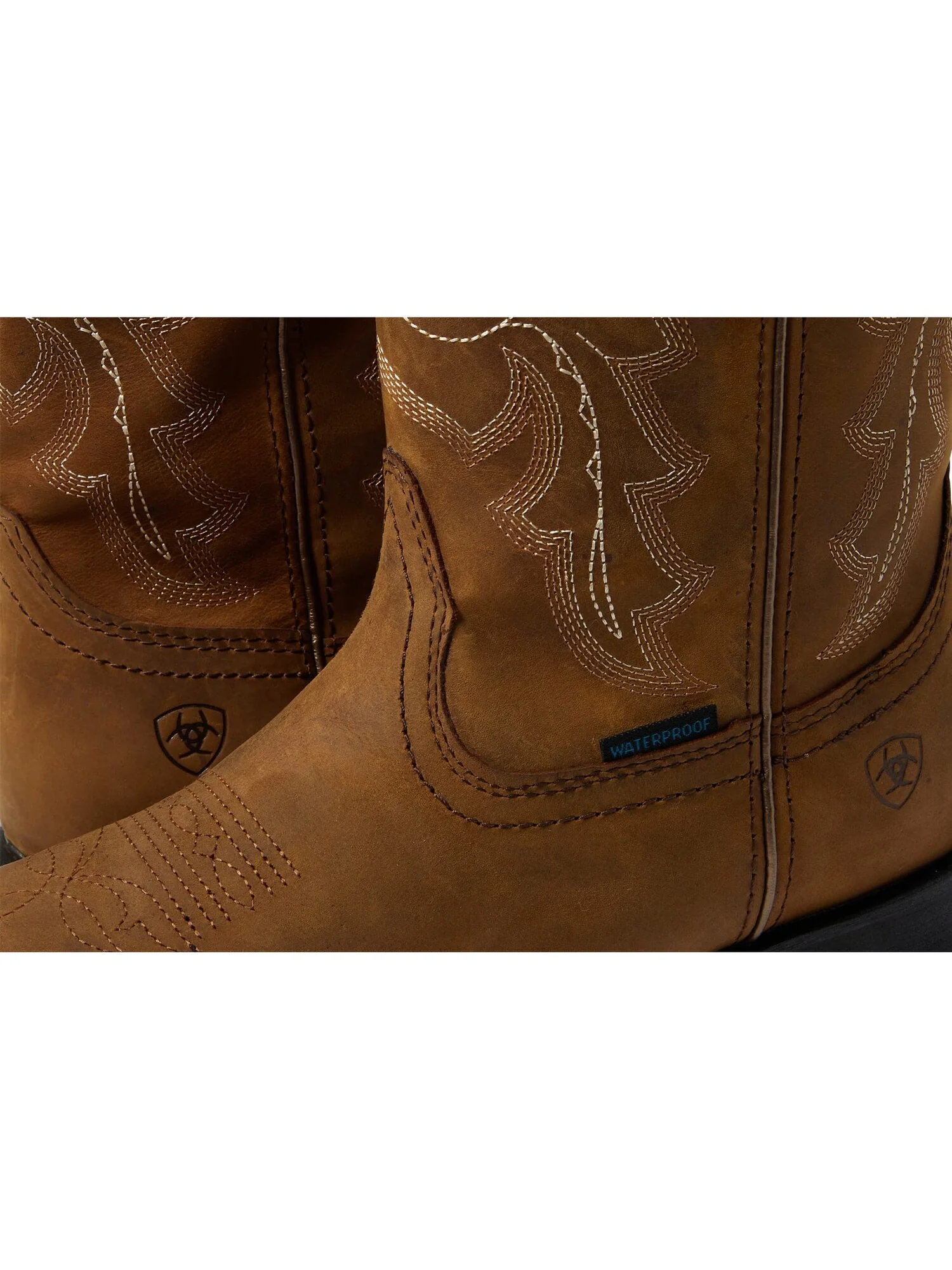 Сапоги женские Ariat Unbridled Rancher ковбойские водонепроницаемые — изображение 2 из 6, коричневый