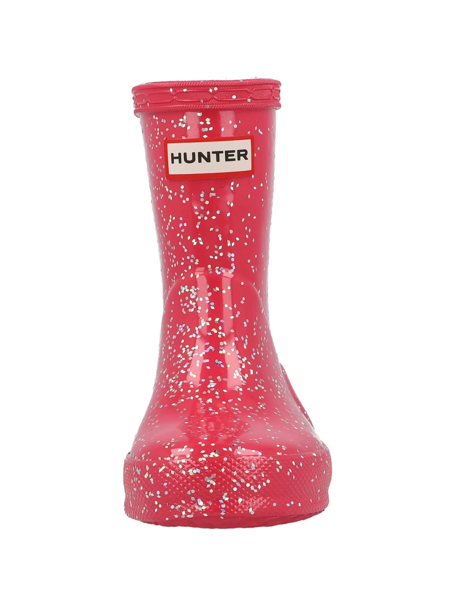 Ботинки Hunter Kids Original First Classic Giant Glitter Wellington Boots (Toddler/Little Kid) — изображение 5 из 6, серый