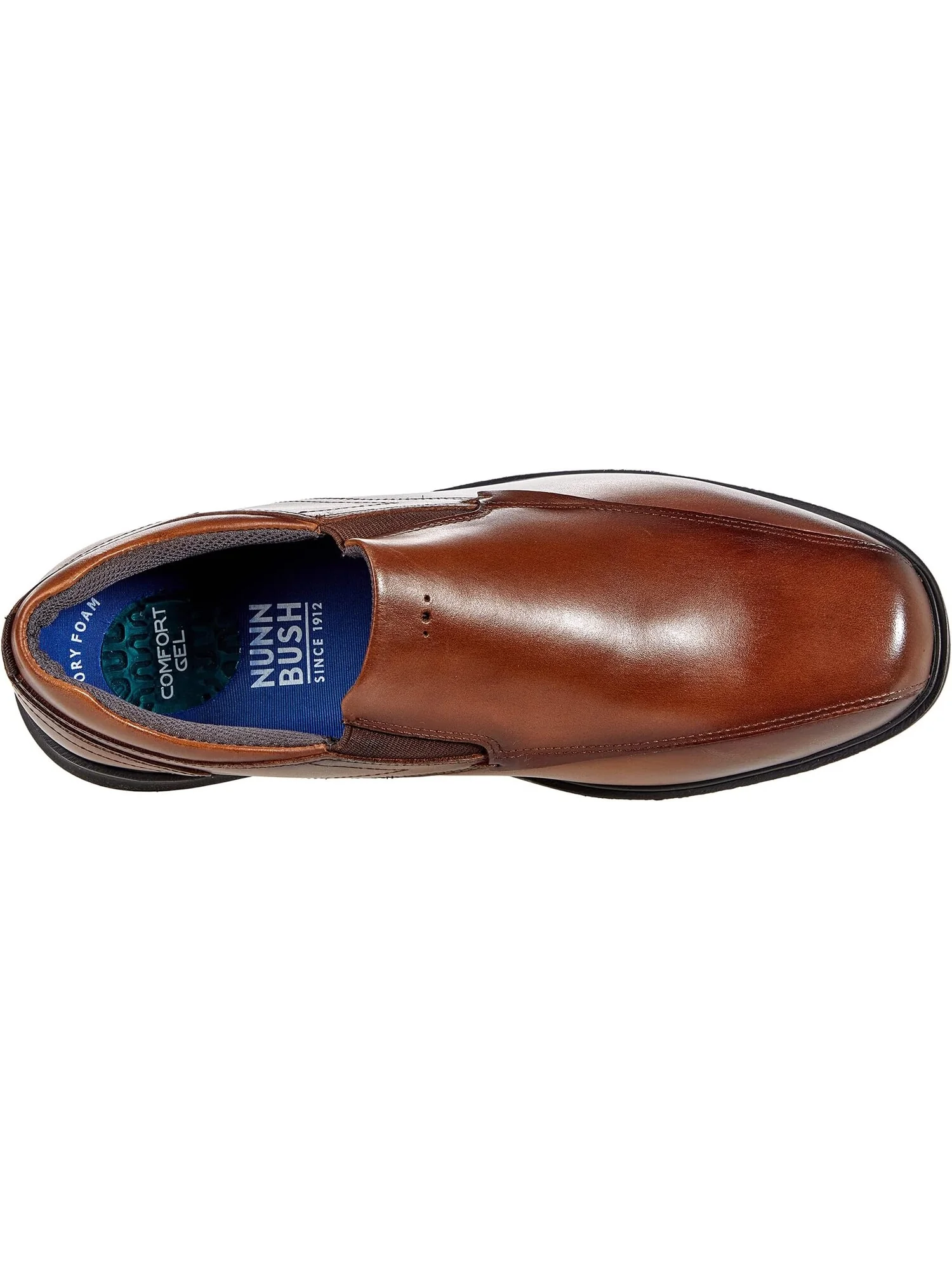 Лоферы Nunn Bush Kore Pro Bicycle Toe Slip-On — изображение 2 из 4, коричневый