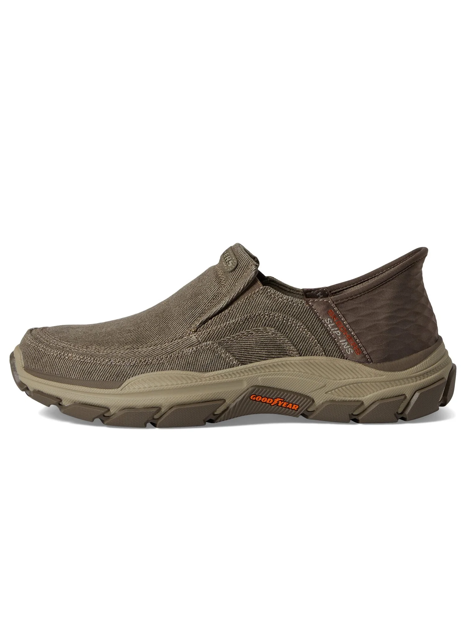 Кроссовки SKECHERS Respected Holmgren Hands Free Slip-Ins — изображение 3 из 4, тауп