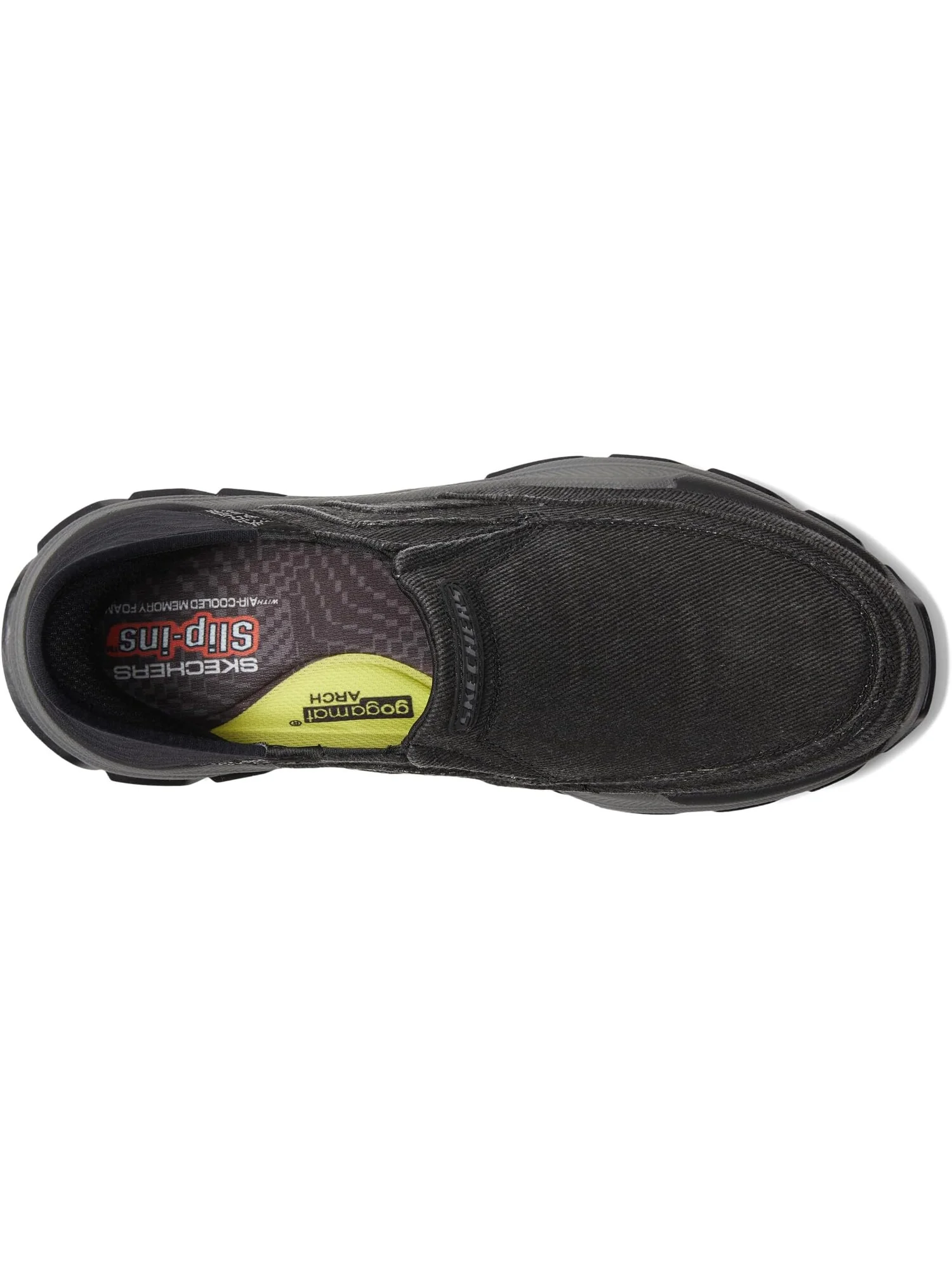 Кроссовки SKECHERS Respected Holmgren Hands Free Slip-Ins — изображение 2 из 4, черный