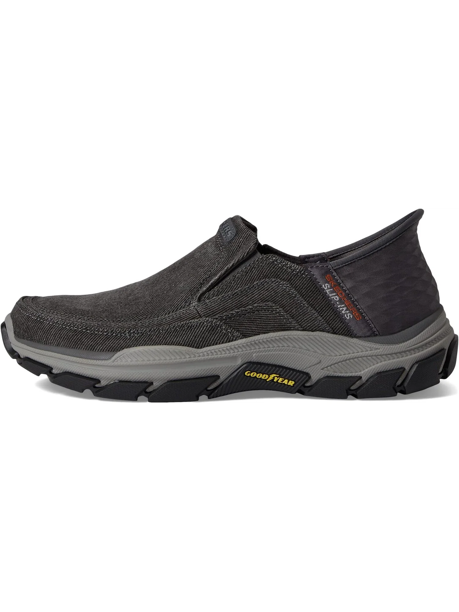 Кроссовки SKECHERS Respected Holmgren Hands Free Slip-Ins — изображение 4 из 4, темно-серый