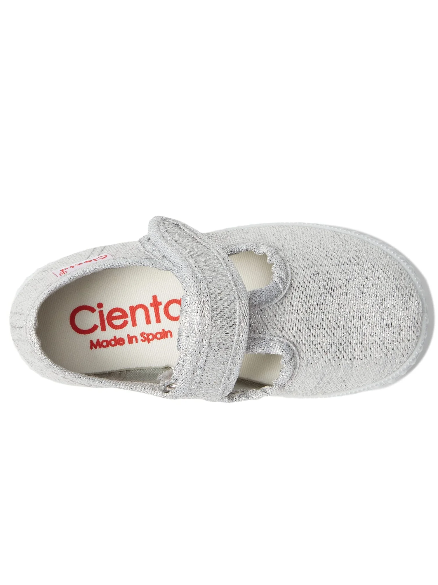 Кроссовки Cienta Kids Shoes 50013 (Infant/Toddler/Little Kid) — изображение 3 из 6, серебряный