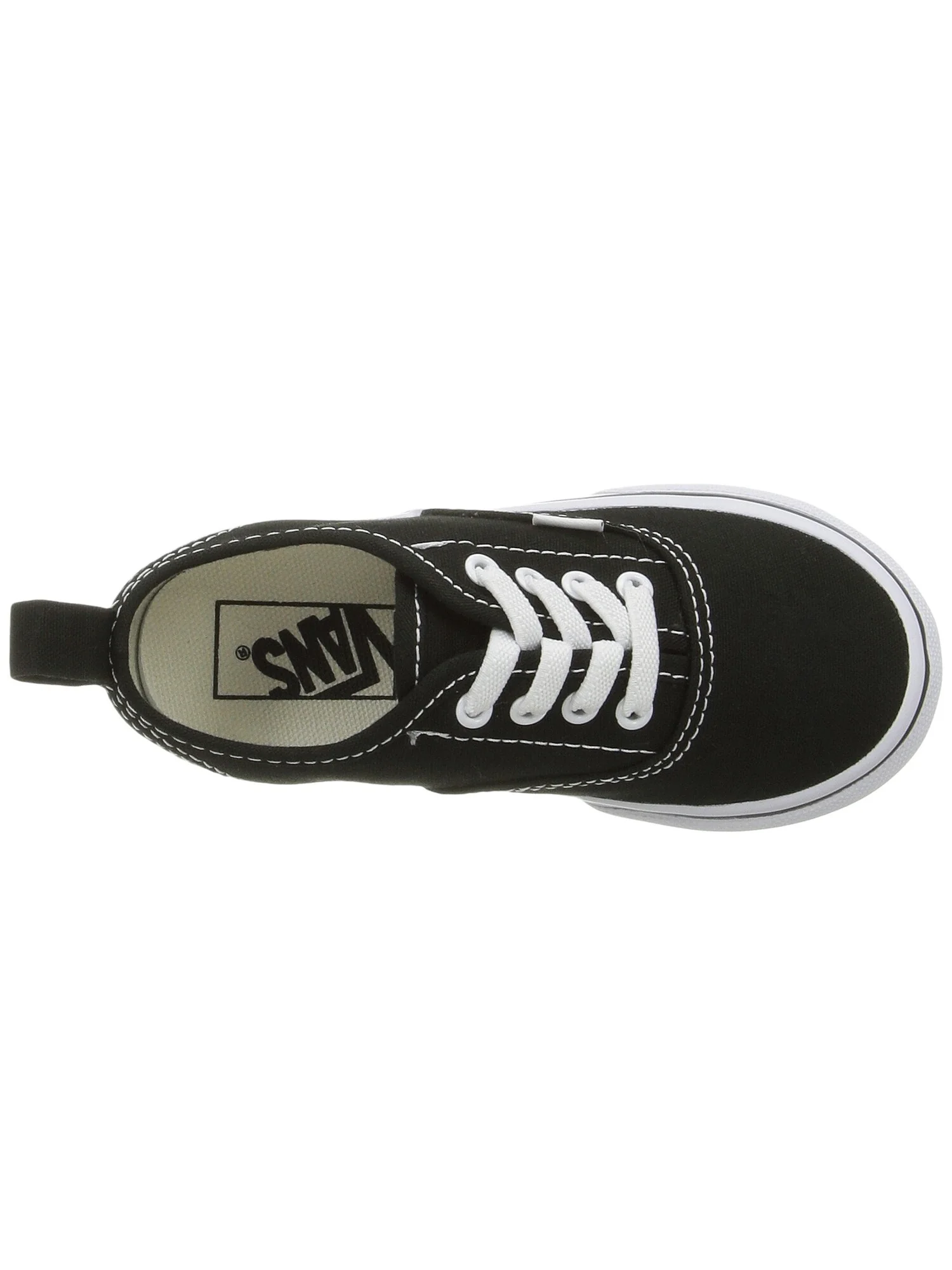 Кроссовки Vans Kids Authentic Elastic Lace (Toddler) — изображение 6 из 7, белый