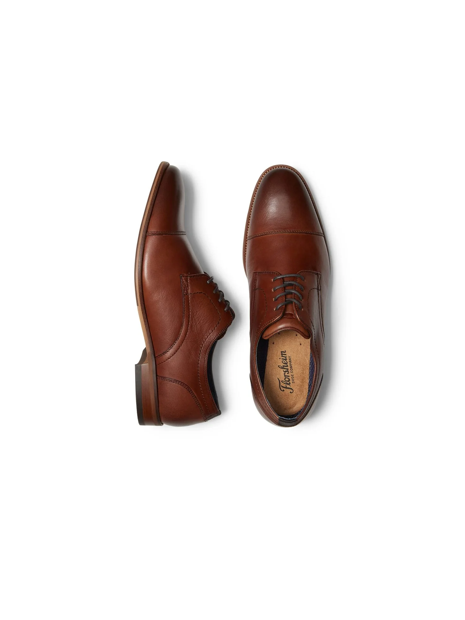 Оксфорды Florsheim Flex Cap Toe — изображение 1 из 4, коньячный