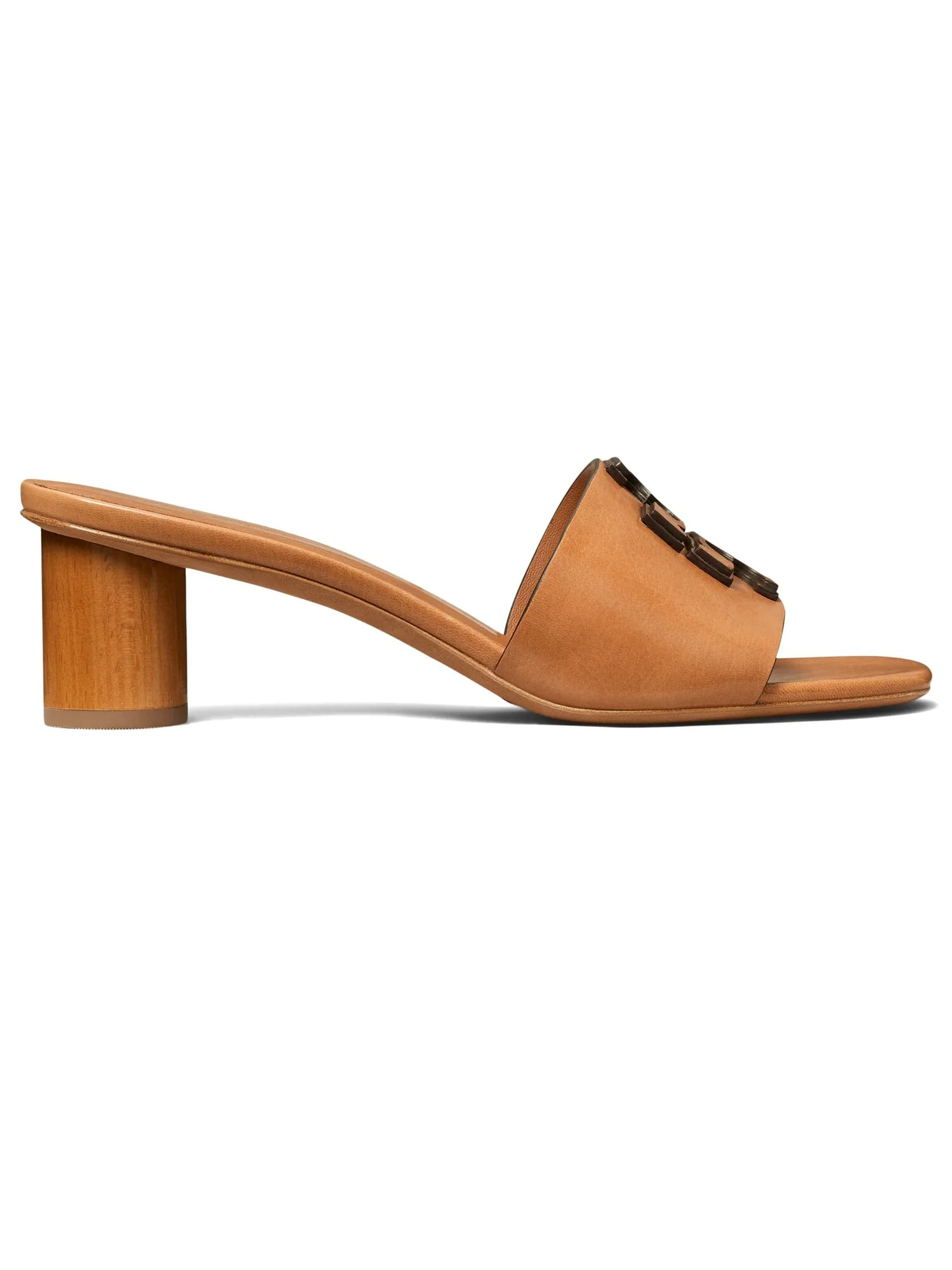 Туфли на каблуке Tory Burch Ines Mule Sandal 55 mm — изображение 2 из 4, бежевый
