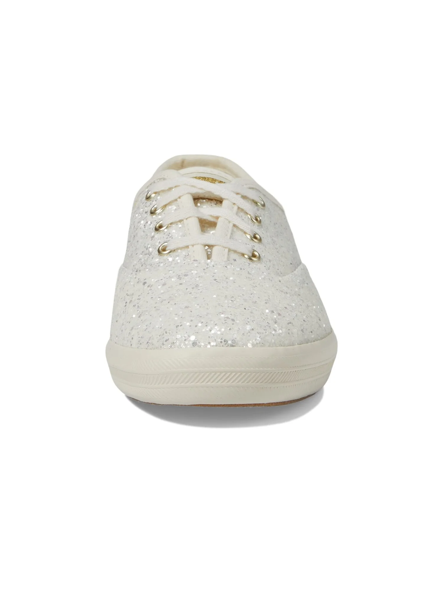 Кроссовки Keds Champion Glitter Lace Up — изображение 4 из 4, бежевый