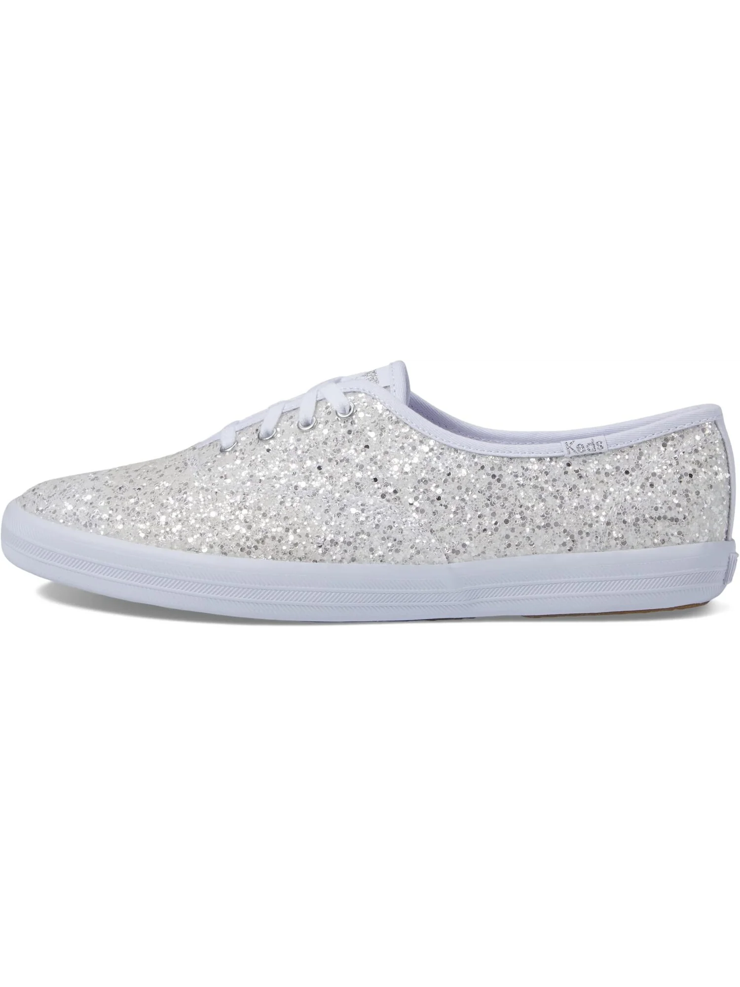 Кроссовки Keds Champion Glitter Lace Up — изображение 4 из 4, белый