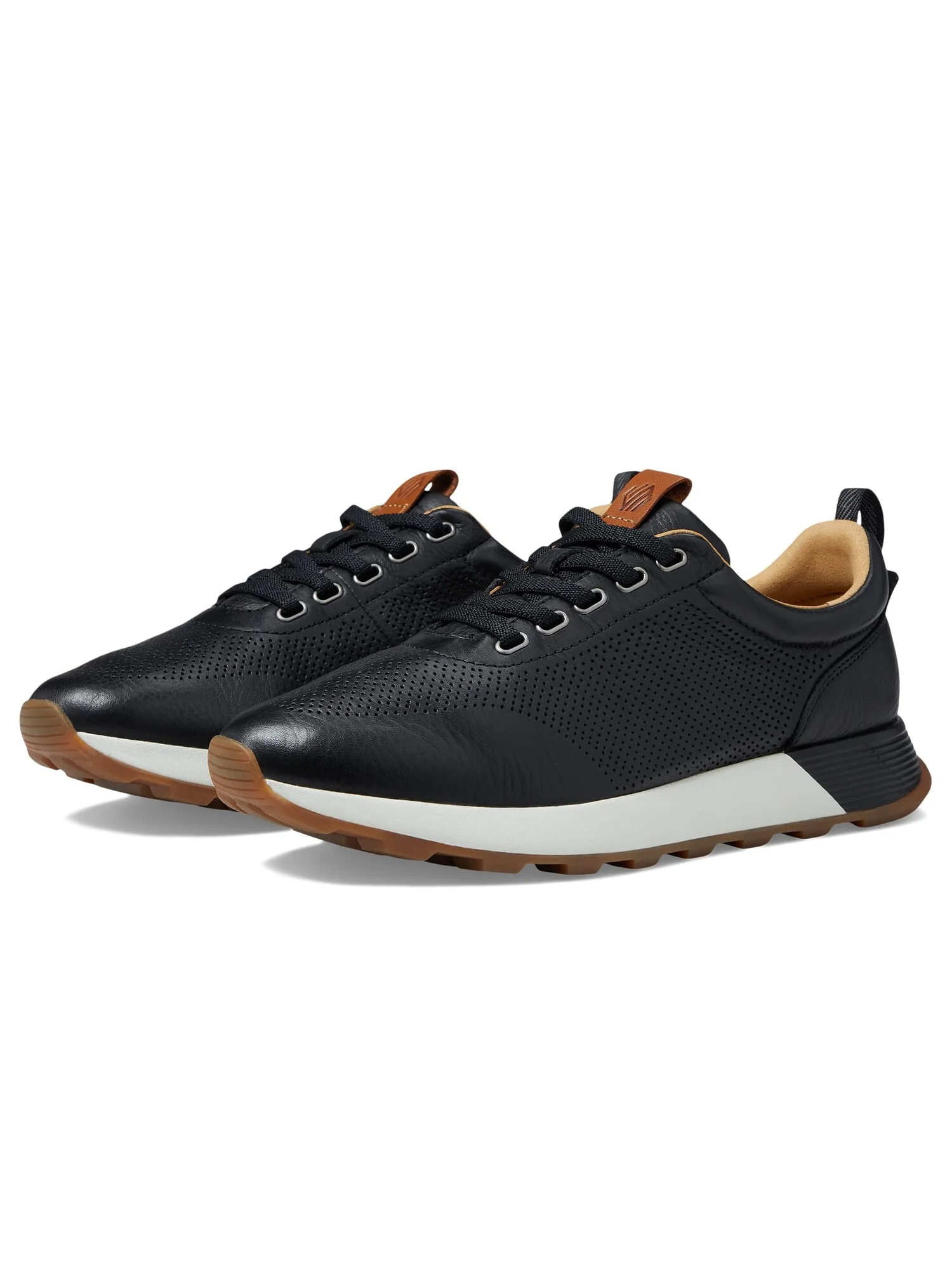 Кроссовки Johnston & Murphy Kinnon Perfed Jogger — изображение 2 из 6, черный