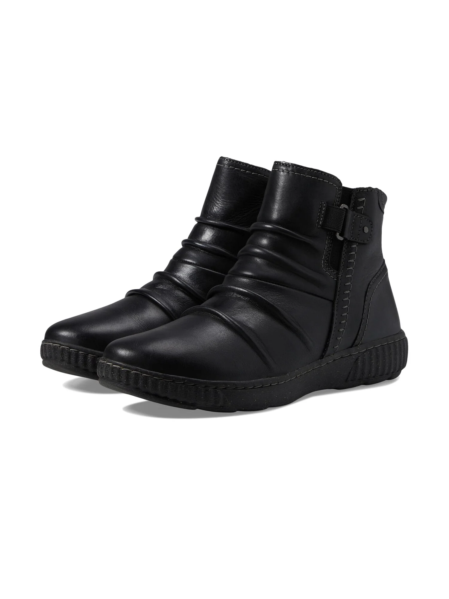 Ботинки Clarks Caroline Orchid кожаные — изображение 4 из 5, черный