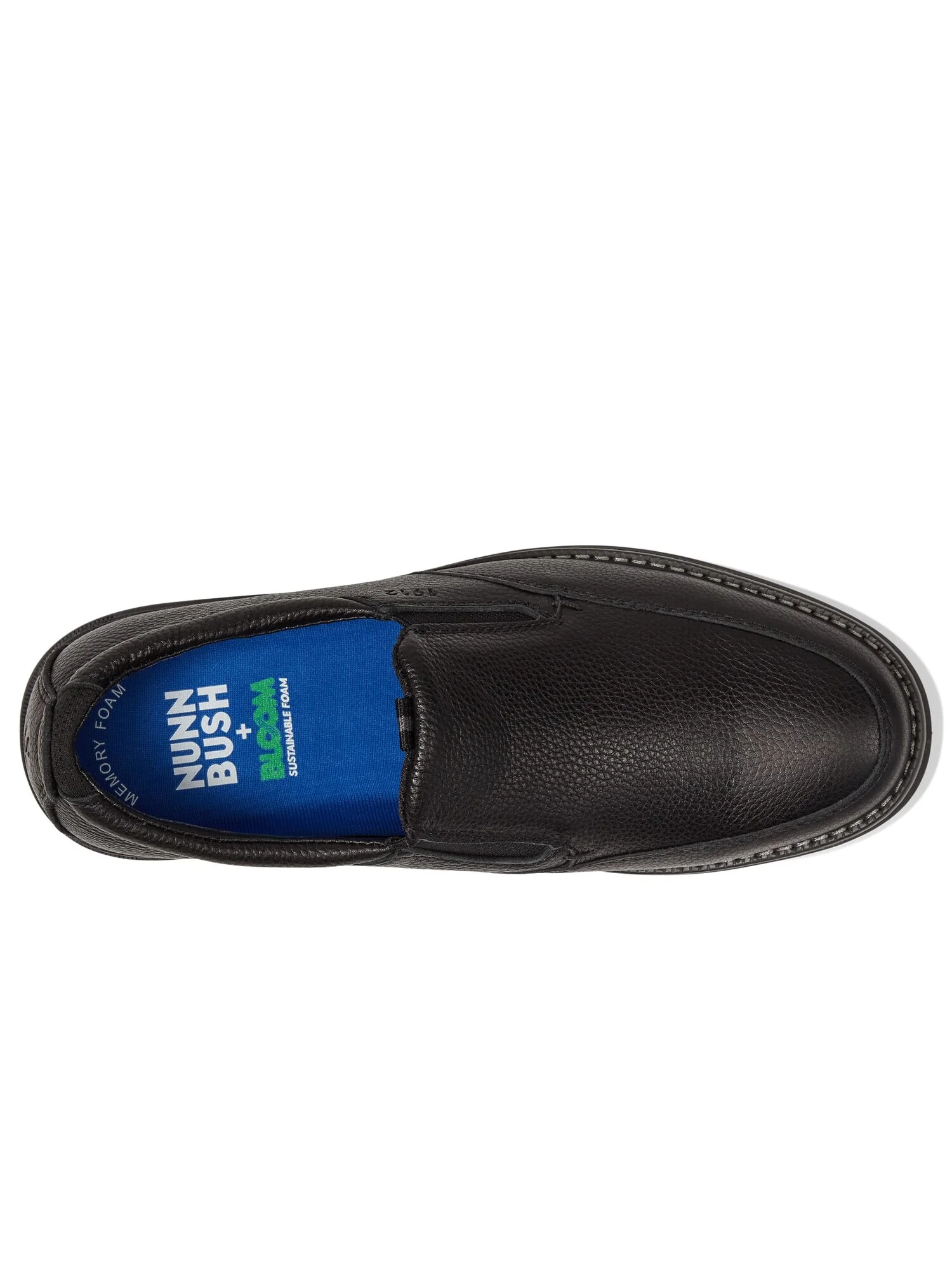 Лоферы Nunn Bush Otto Plain Toe Slip-On — изображение 3 из 4, черный