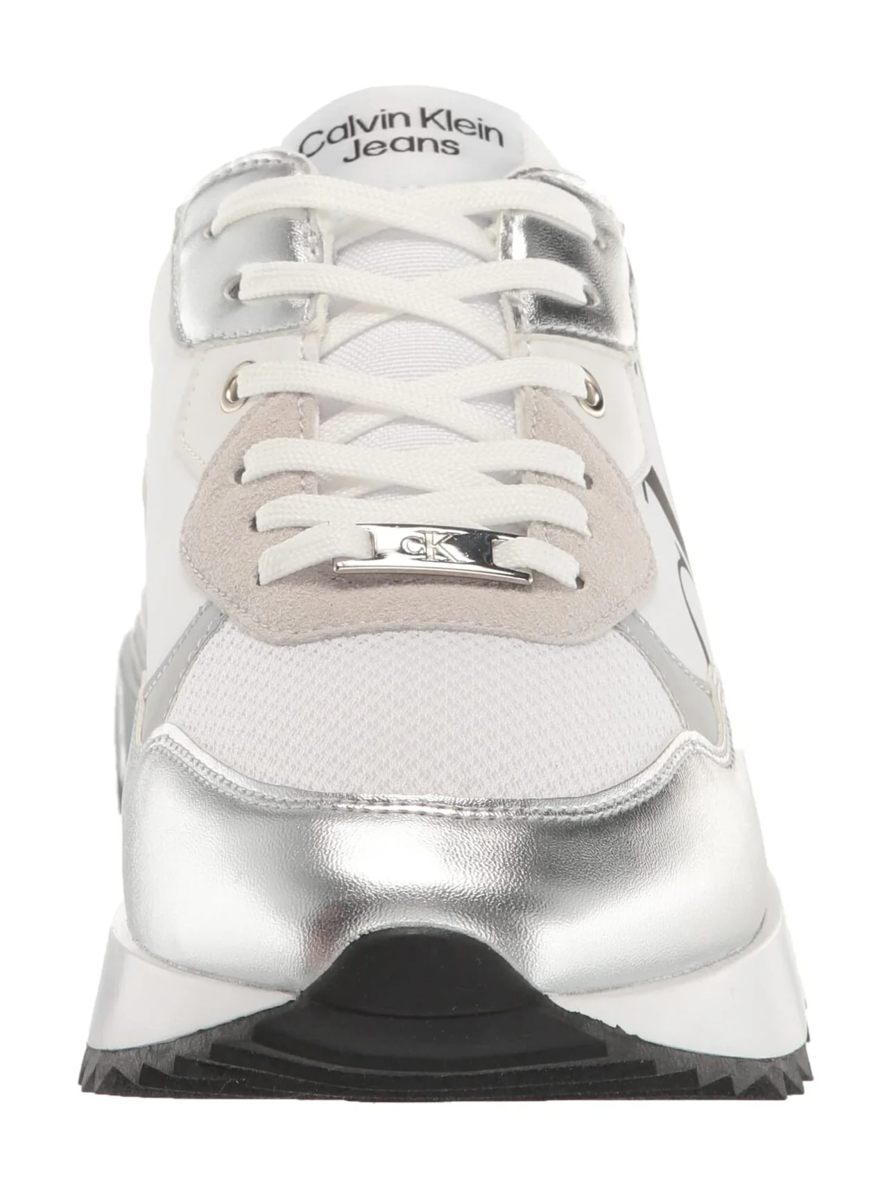 Кроссовки Calvin Klein Magalee — изображение 4 из 4, серебряный