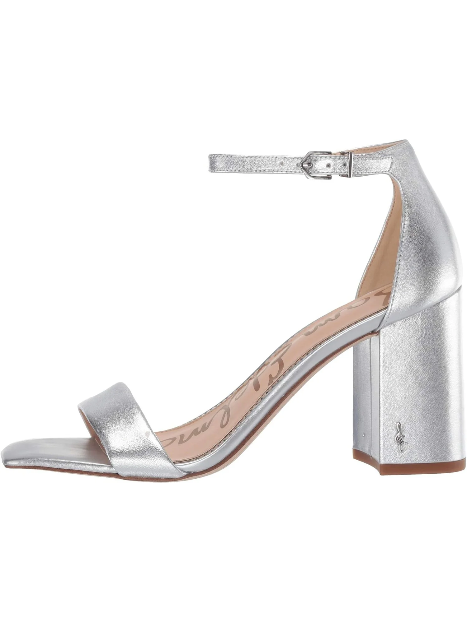 Босоножки Daniella Sam Edelman — изображение 4 из 7, серебристый металлик
