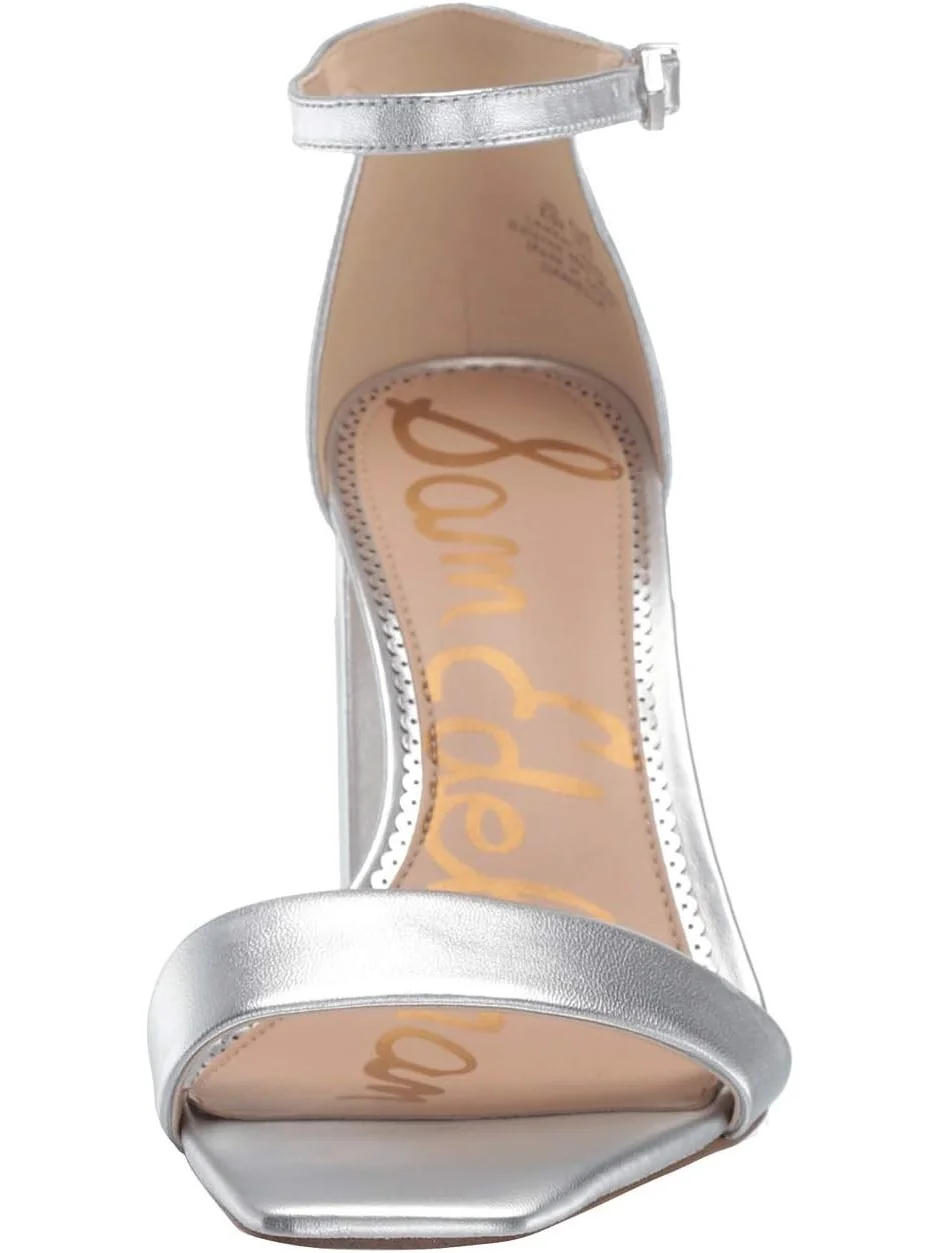 Босоножки Daniella Sam Edelman — изображение 7 из 7, серебристый металлик