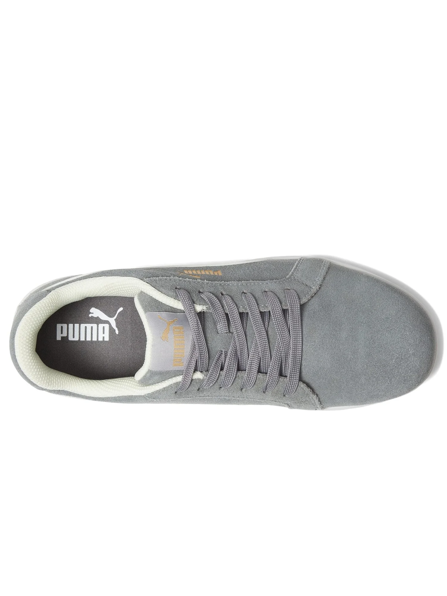 Кроссовки PUMA Safety Iconic Suede Low ASTM SD — изображение 6 из 6, серый/белый