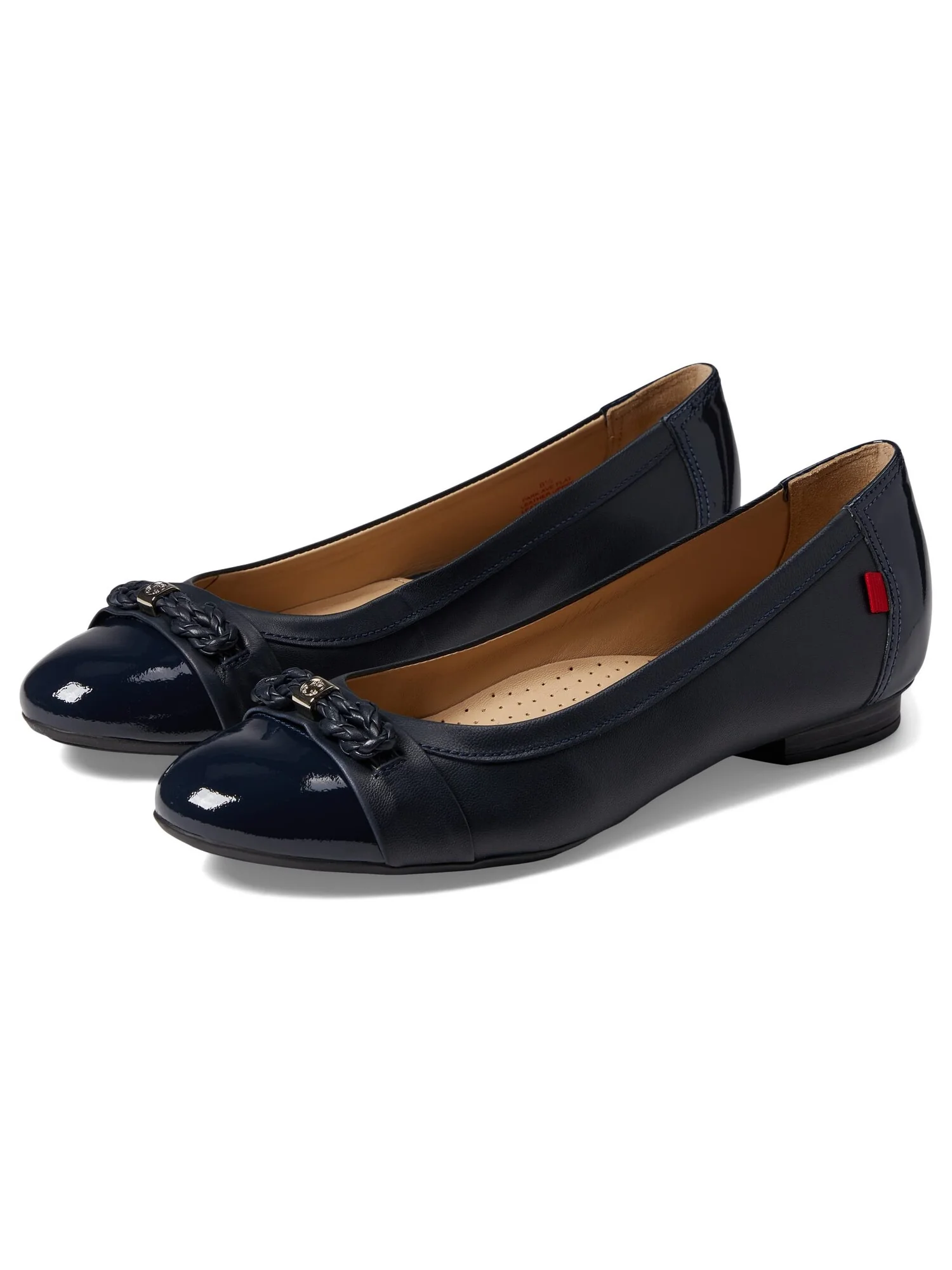 Обувь на низком каблуке Marc Joseph New York Park Ave Flat — изображение 4 из 5, синий