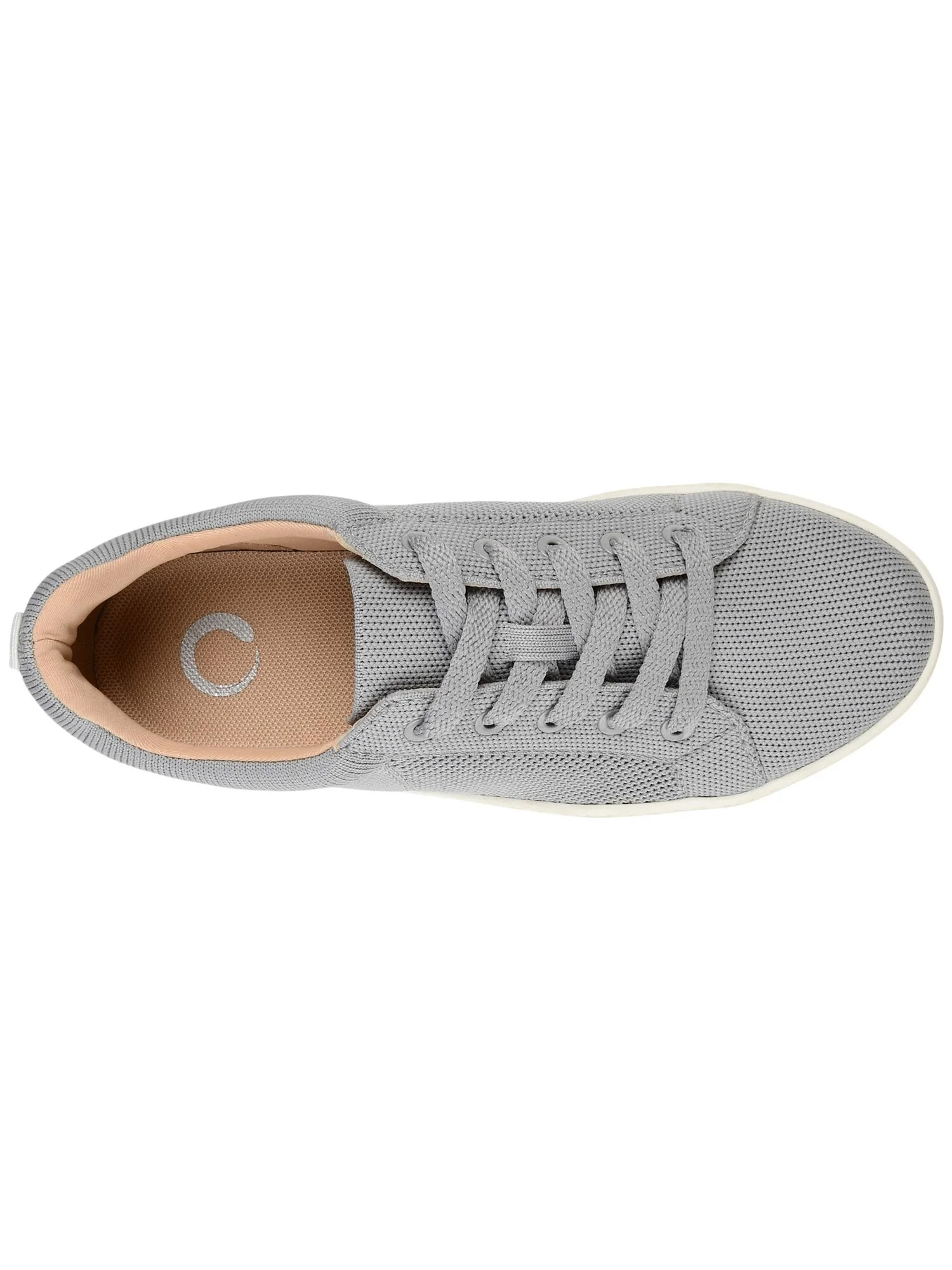 Кроссовки Journee Collection Comfort Foam Kimber Sneakers — изображение 2 из 4, серый