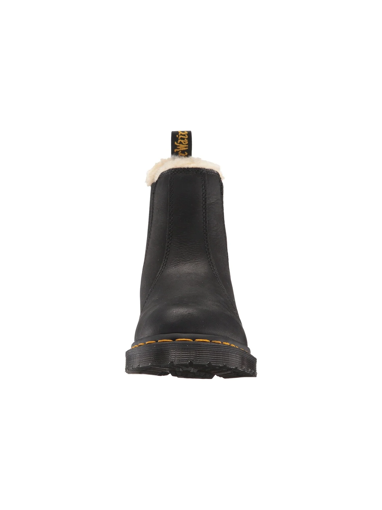 Ботинки меховые Dr. Martens Leonore — изображение 4 из 4, черный
