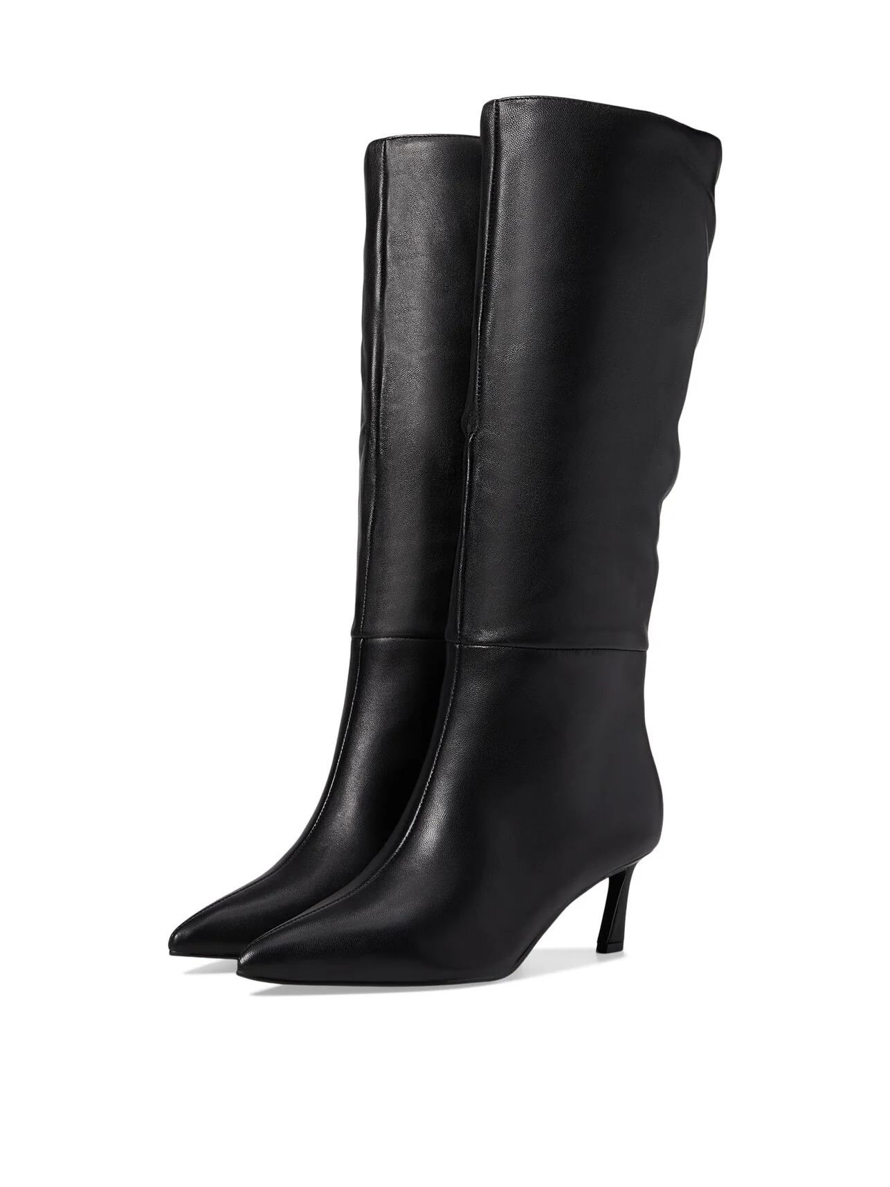 Сапоги женские Steve Madden Lavan с острым носком и на каблуке — изображение 2 из 6, черный