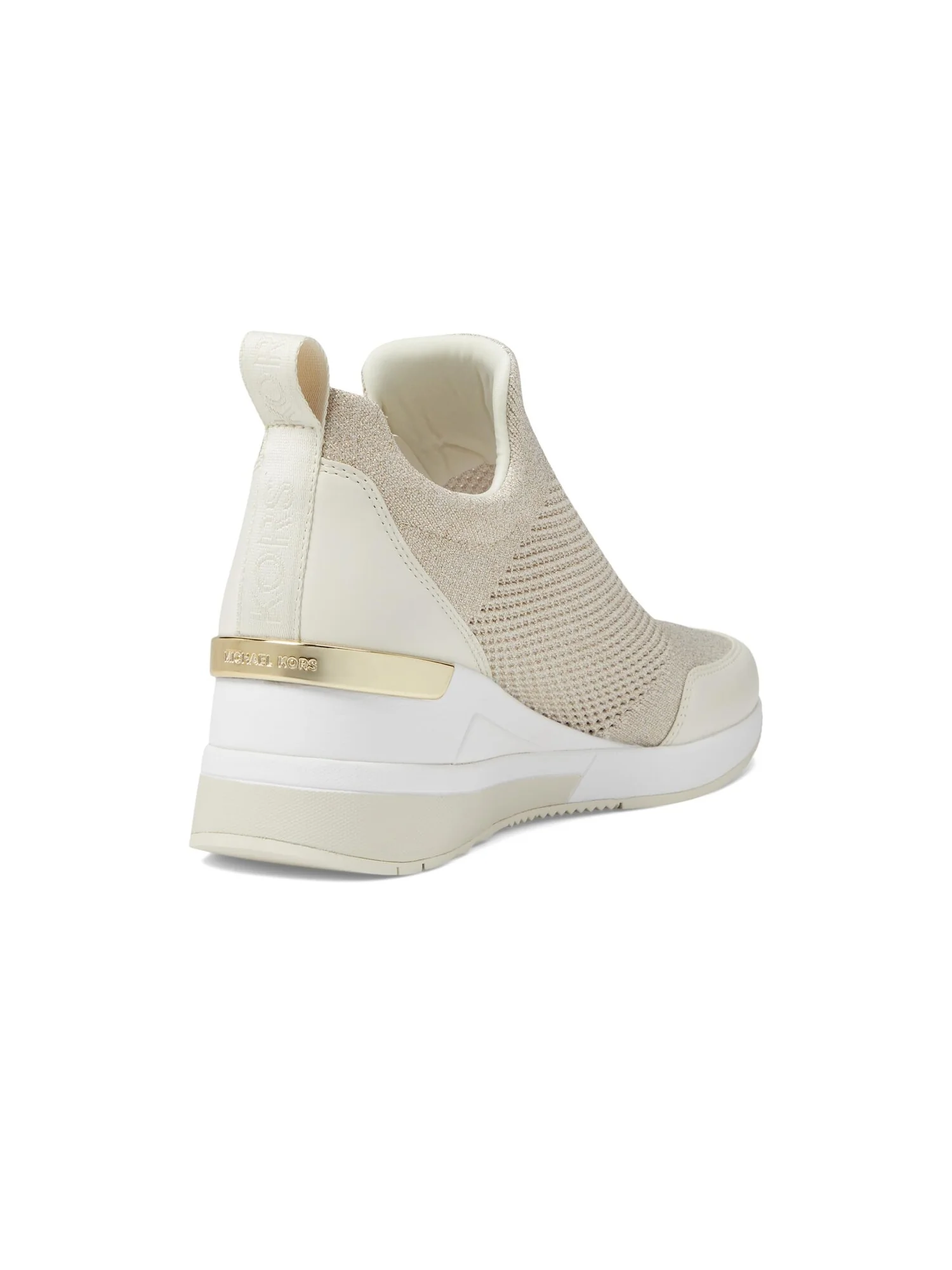 Кроссовки MICHAEL Michael Kors Willis Wedge Trainer — изображение 5 из 6, шампань