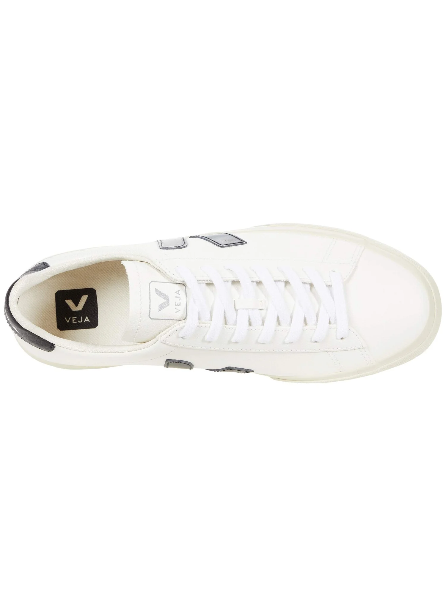 Кроссовки VEJA Campo — изображение 2 из 4, белый/черный