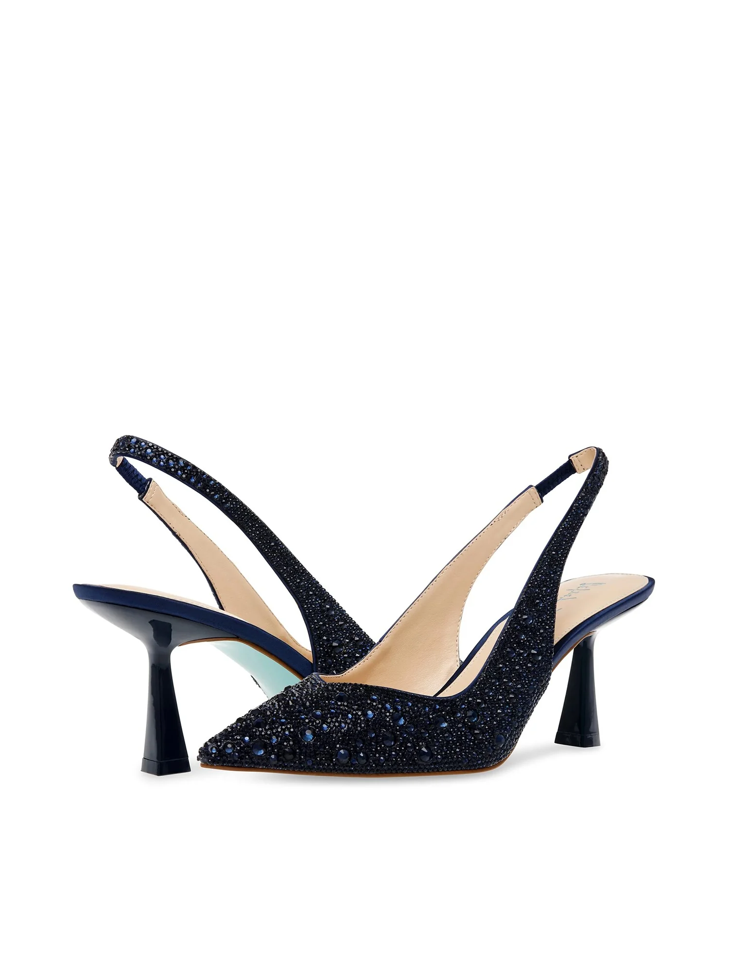 Туфли на каблуке Blue by Betsey Johnson Clark — изображение 2 из 6, темно-синий