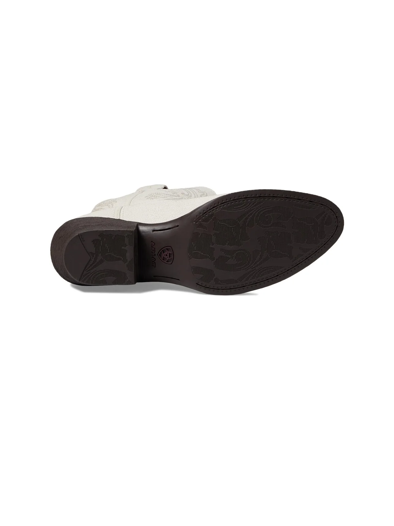 Сапоги женские Ariat Heritage R Toe Stretch Fit ковбойские с вышивкой — изображение 3 из 6, белый