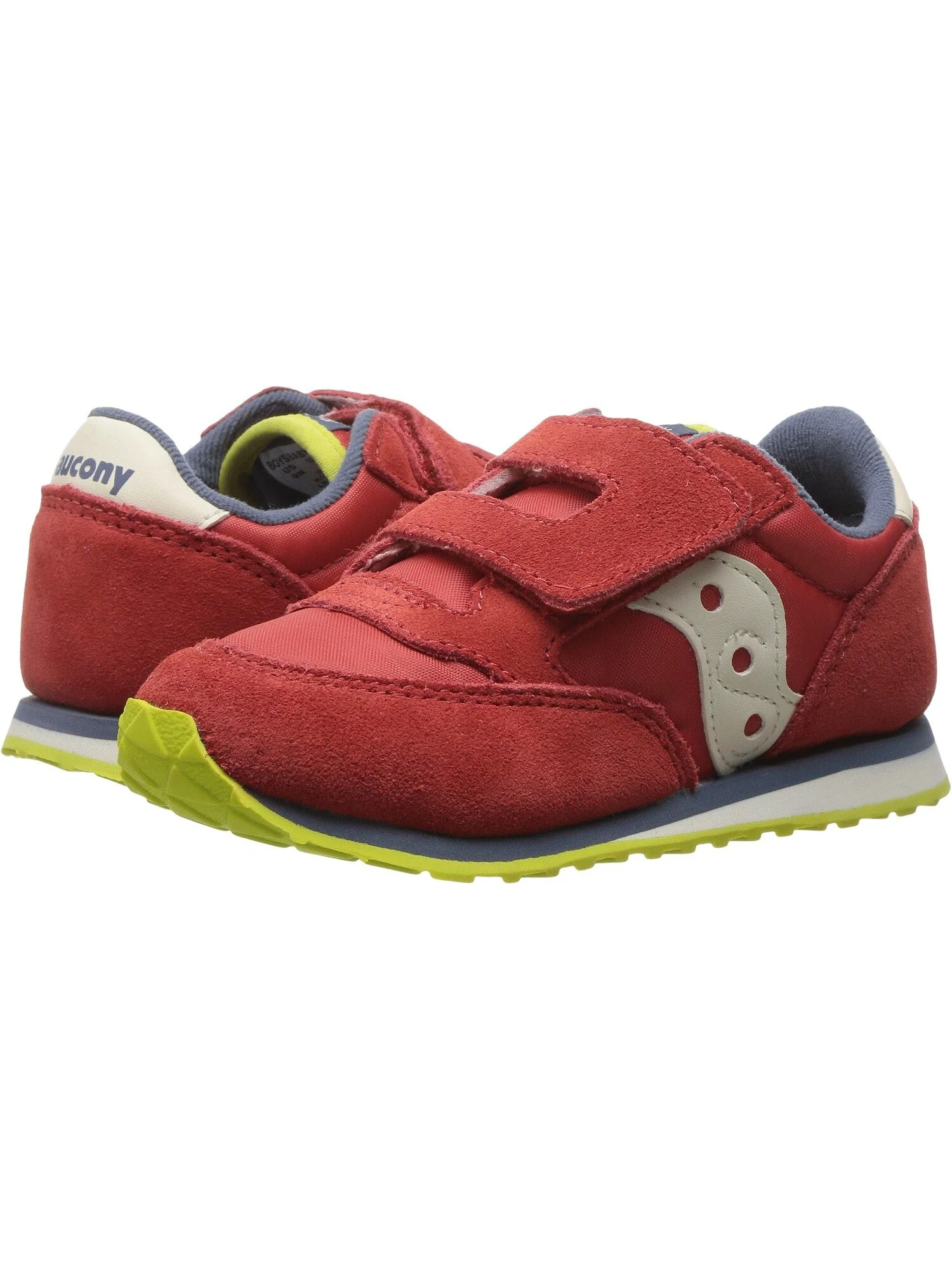Кроссовки Originals Jazz Hook & Loop Saucony Kids — зеленый