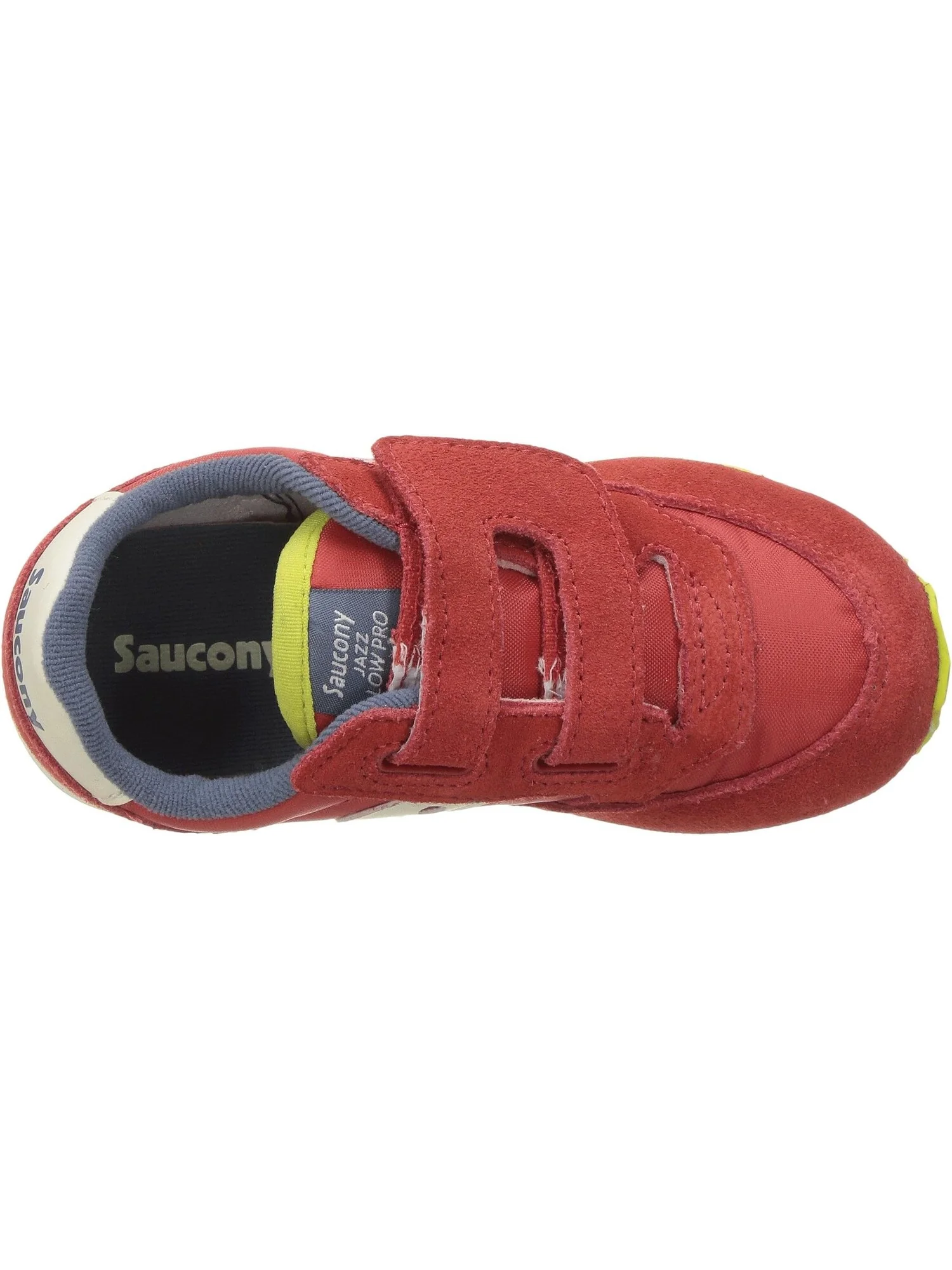 Кроссовки Originals Jazz Hook & Loop Saucony Kids — изображение 2 из 7, красный/синий