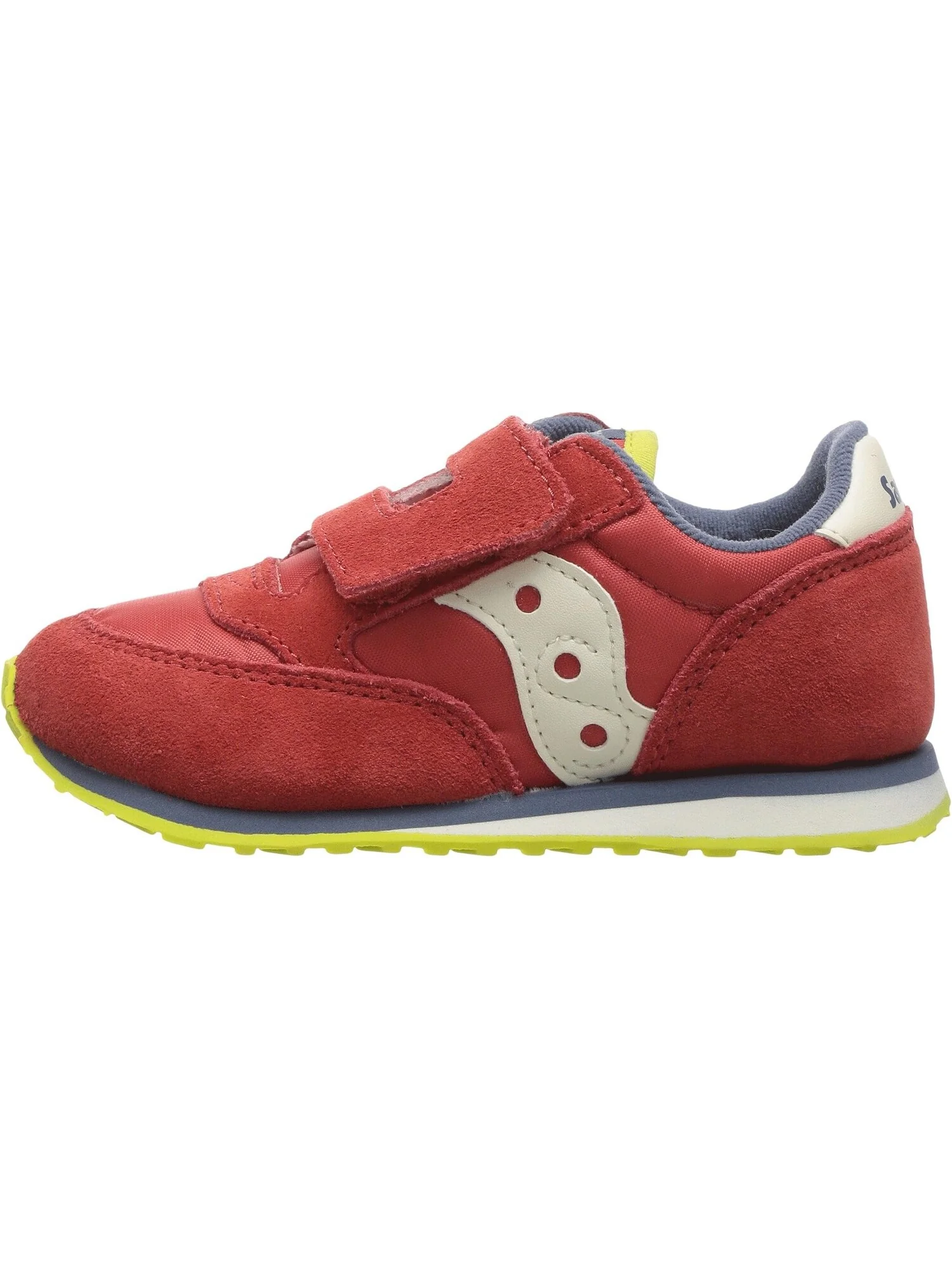 Кроссовки Originals Jazz Hook & Loop Saucony Kids — изображение 4 из 7, красный/синий