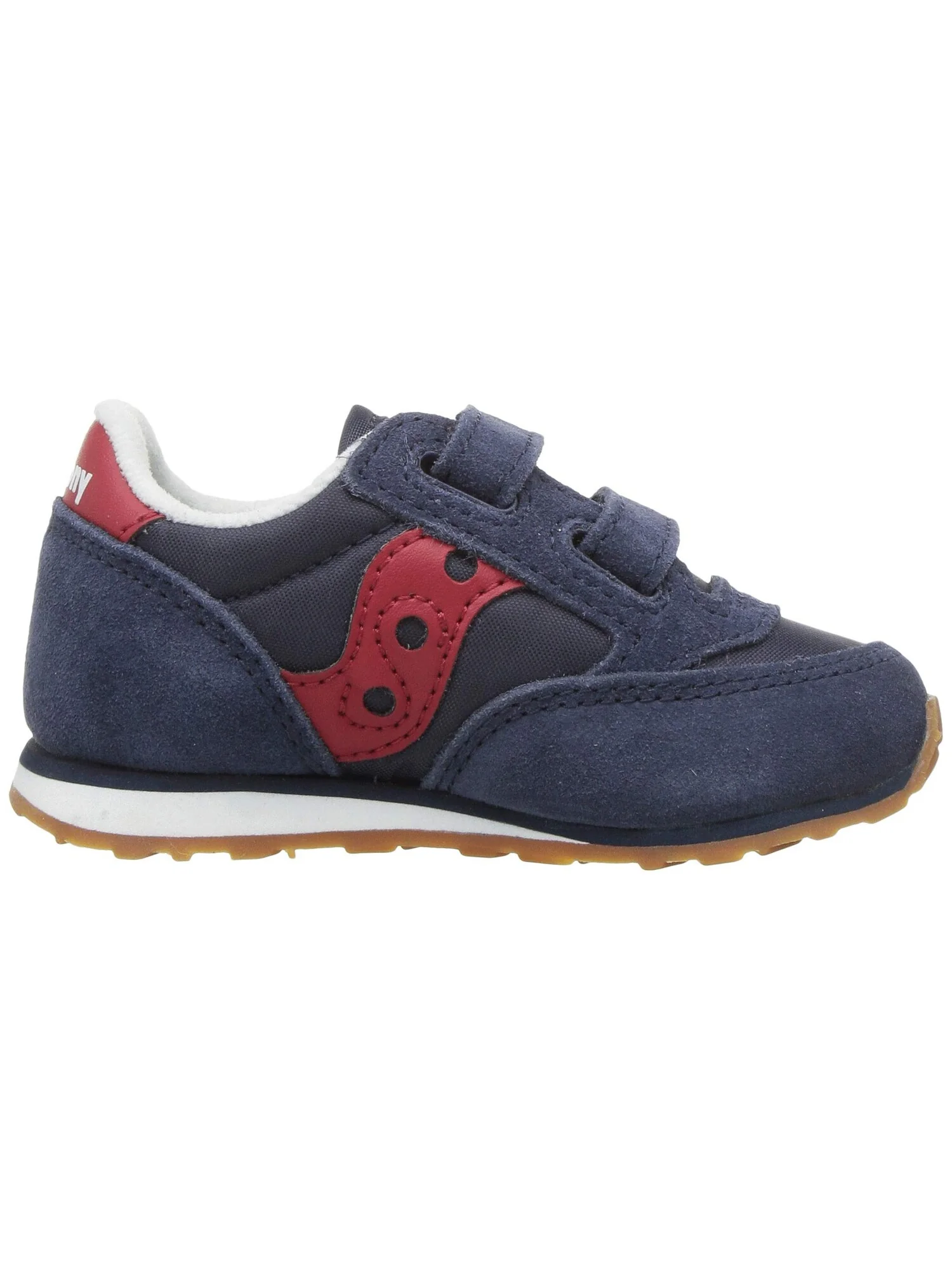Кроссовки Saucony Kids Originals Jazz Hook & Loop (Toddler/Little Kid) — изображение 3 из 7, красный